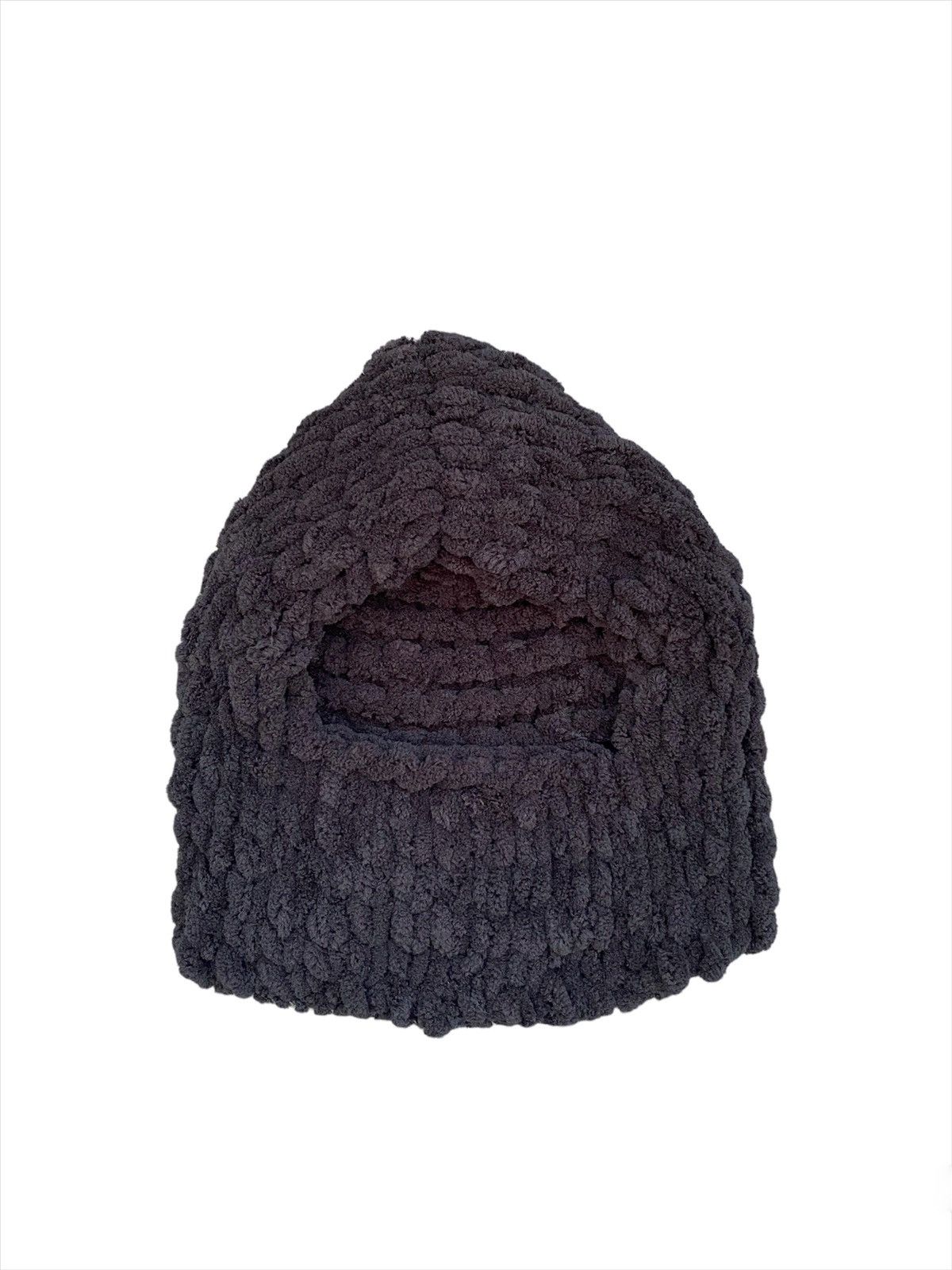 Handmade Handmade Knitted Balaclava Ski Mask Bunny Teddy Bear Style Size ONE SIZE - 3 Thumbnail