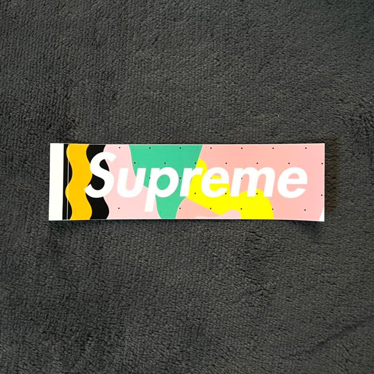 Supreme Supreme Mendini Box Logo Sticker | Grailed