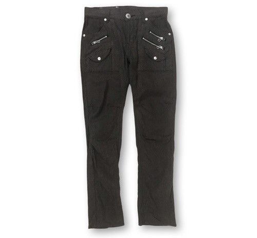 Lee Lee Buckle Back Double Zipper And Pocket Casual Pant Size US 32 / EU 48 - 1 Thumbnail