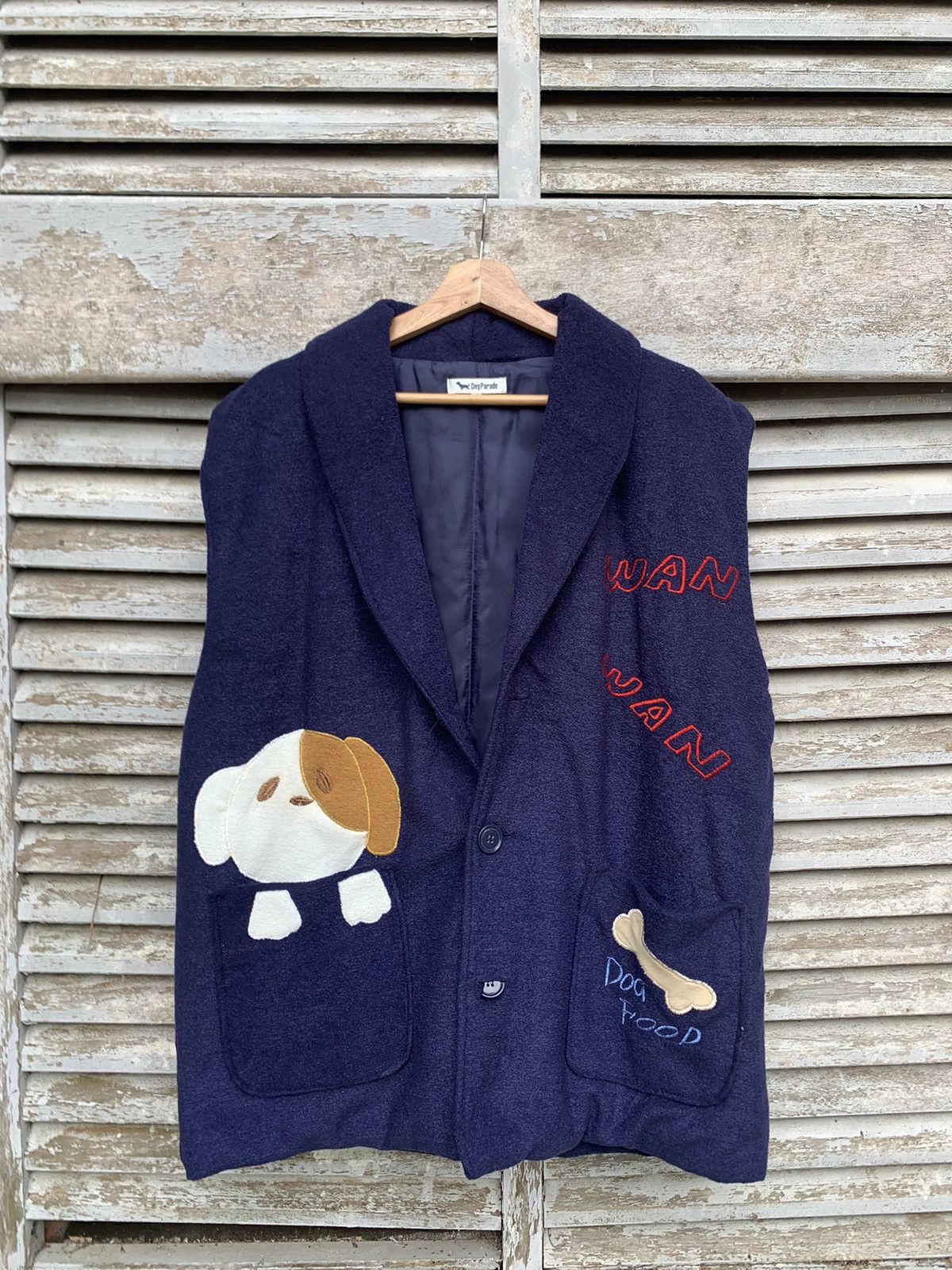 Japanese Brand 🔥Vintage WAN WAN DOG TEE OVERSIZED VEST Size US XL / EU 56 / 4 - 2 Thumbnail