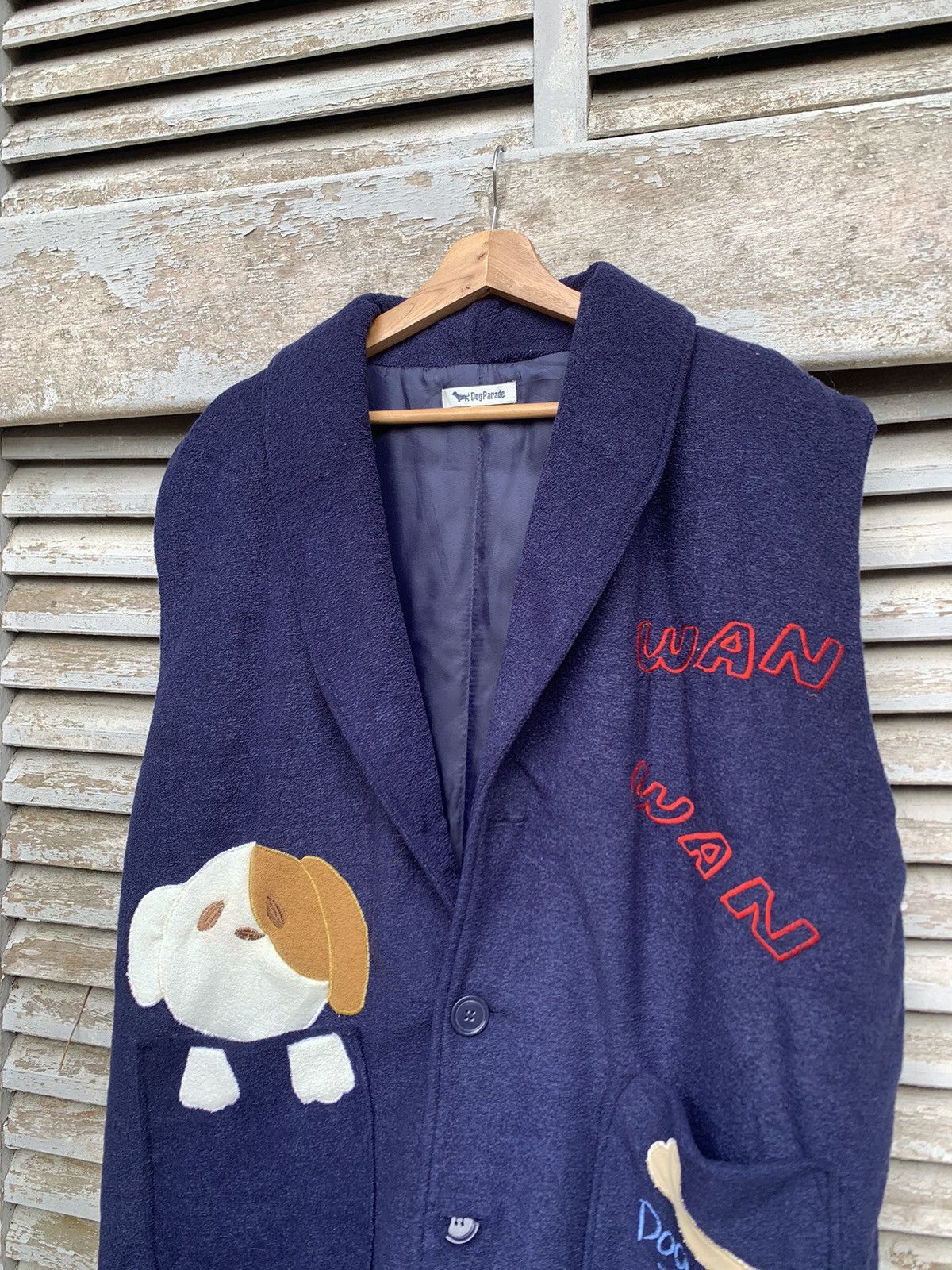 Japanese Brand 🔥Vintage WAN WAN DOG TEE OVERSIZED VEST Size US XL / EU 56 / 4 - 4 Thumbnail