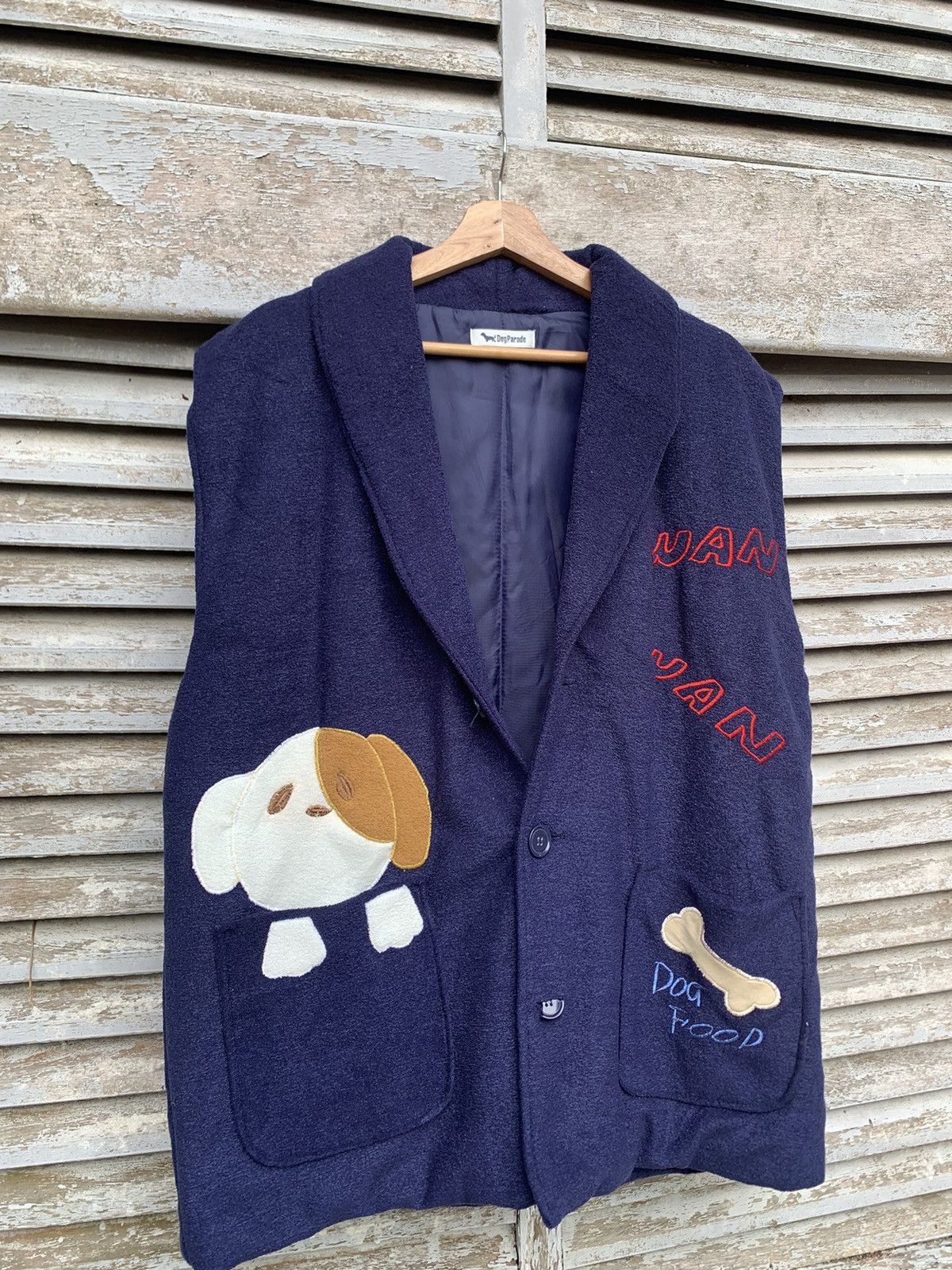 Japanese Brand 🔥Vintage WAN WAN DOG TEE OVERSIZED VEST Size US XL / EU 56 / 4 - 3 Thumbnail