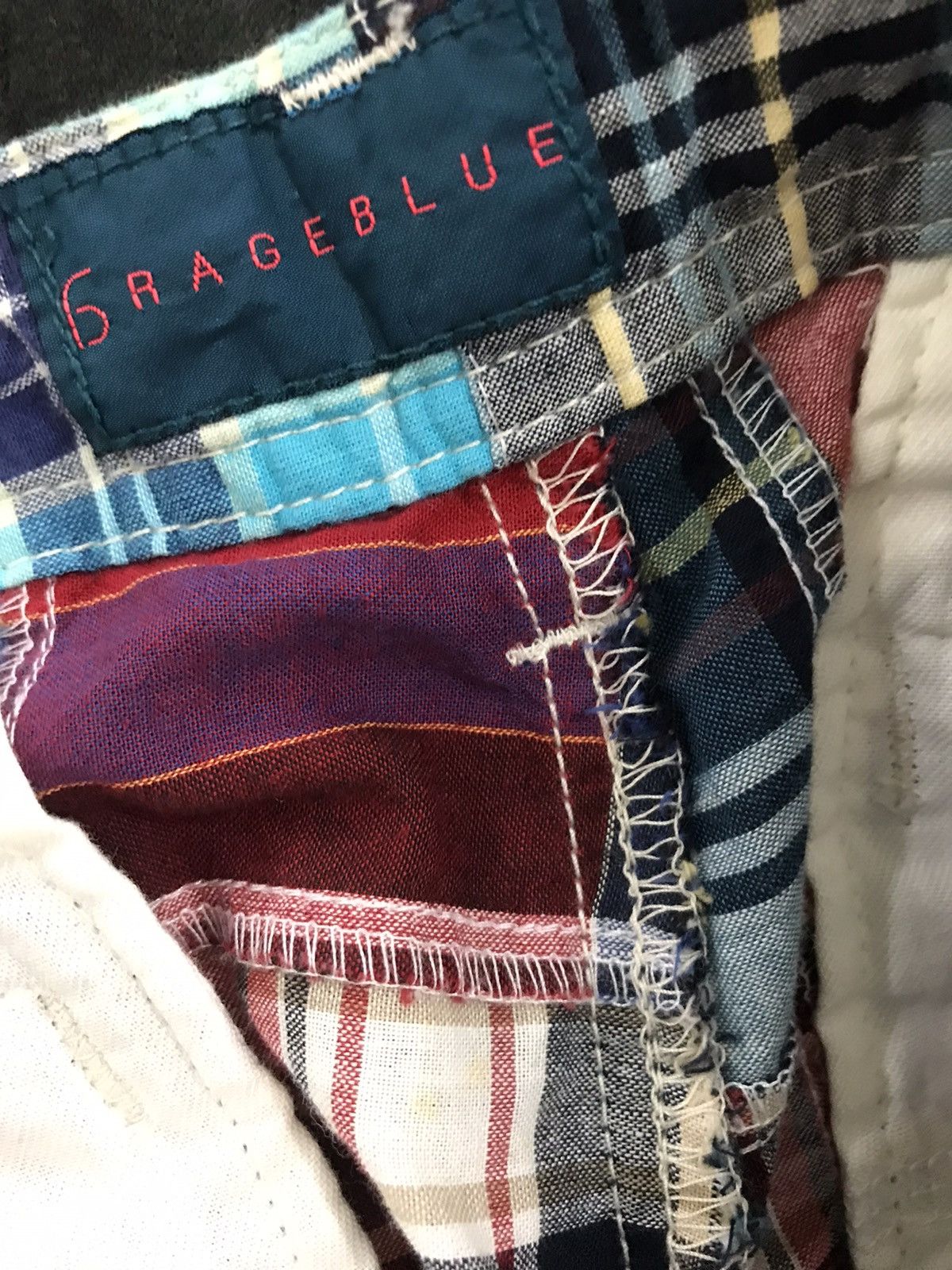 Japanese Brand Japanese Brand Rageblue Patchwork Style Casual Pant Size US 32 / EU 48 - 6 Thumbnail