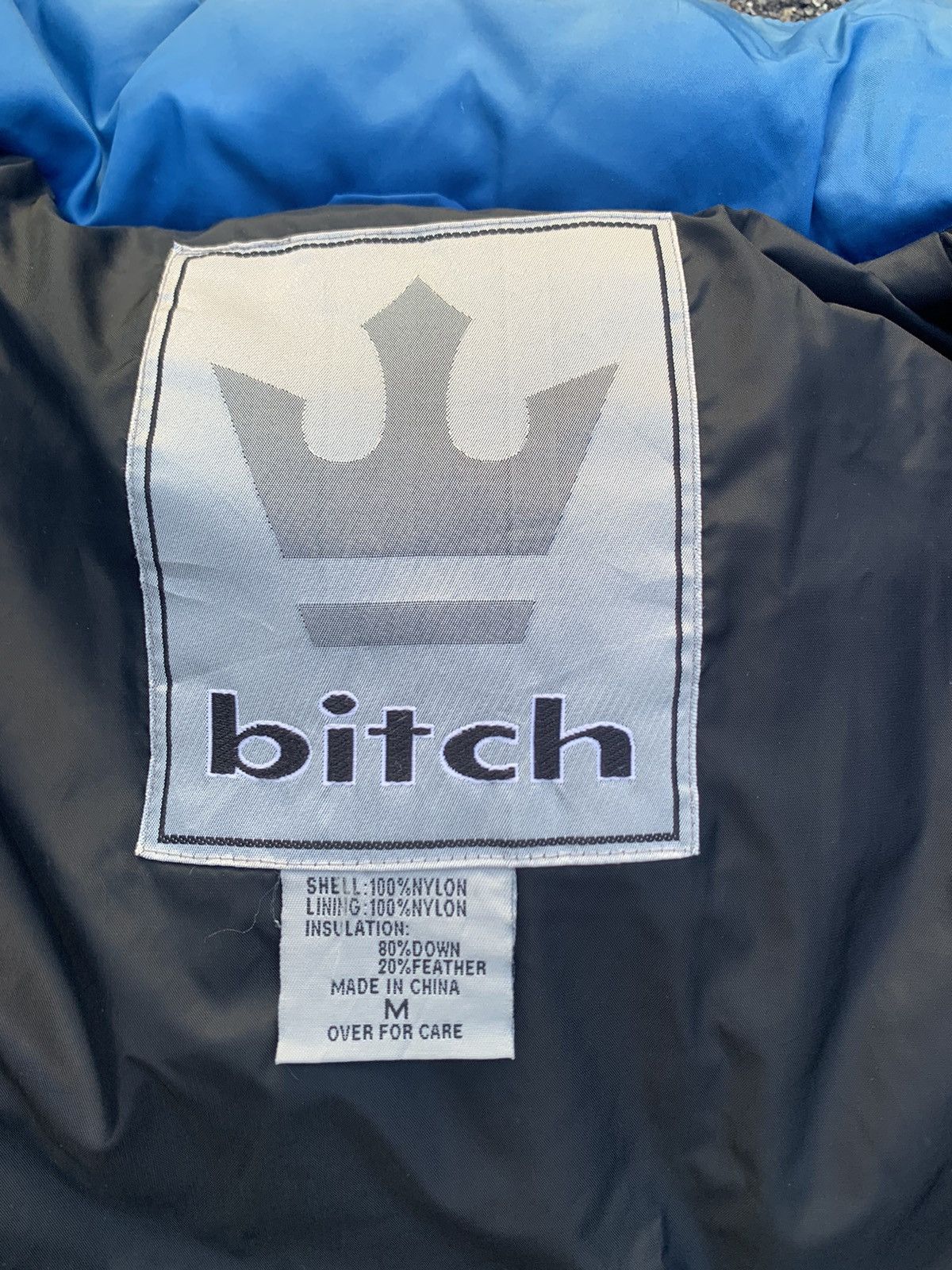 Vintage 👹VINTAGE BITCH SKATEBOARD PUFFER BUBBLE JACKET Size US XL / EU 56 / 4 - 14 Thumbnail