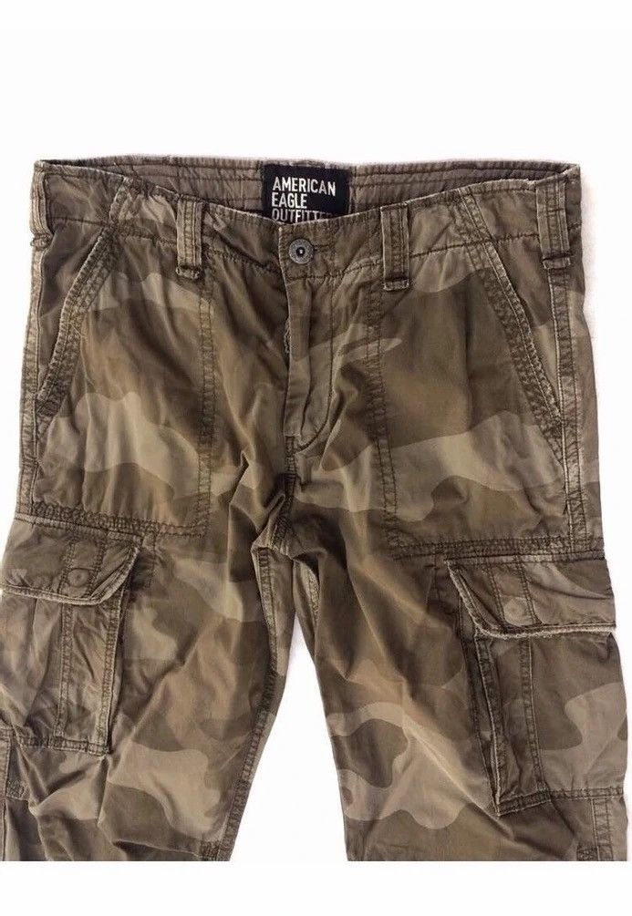 American Eagle Outfitters American Eagle Military Tactical Utility Trousers Cargo Pant Size US 36 / EU 52 - 4 Thumbnail