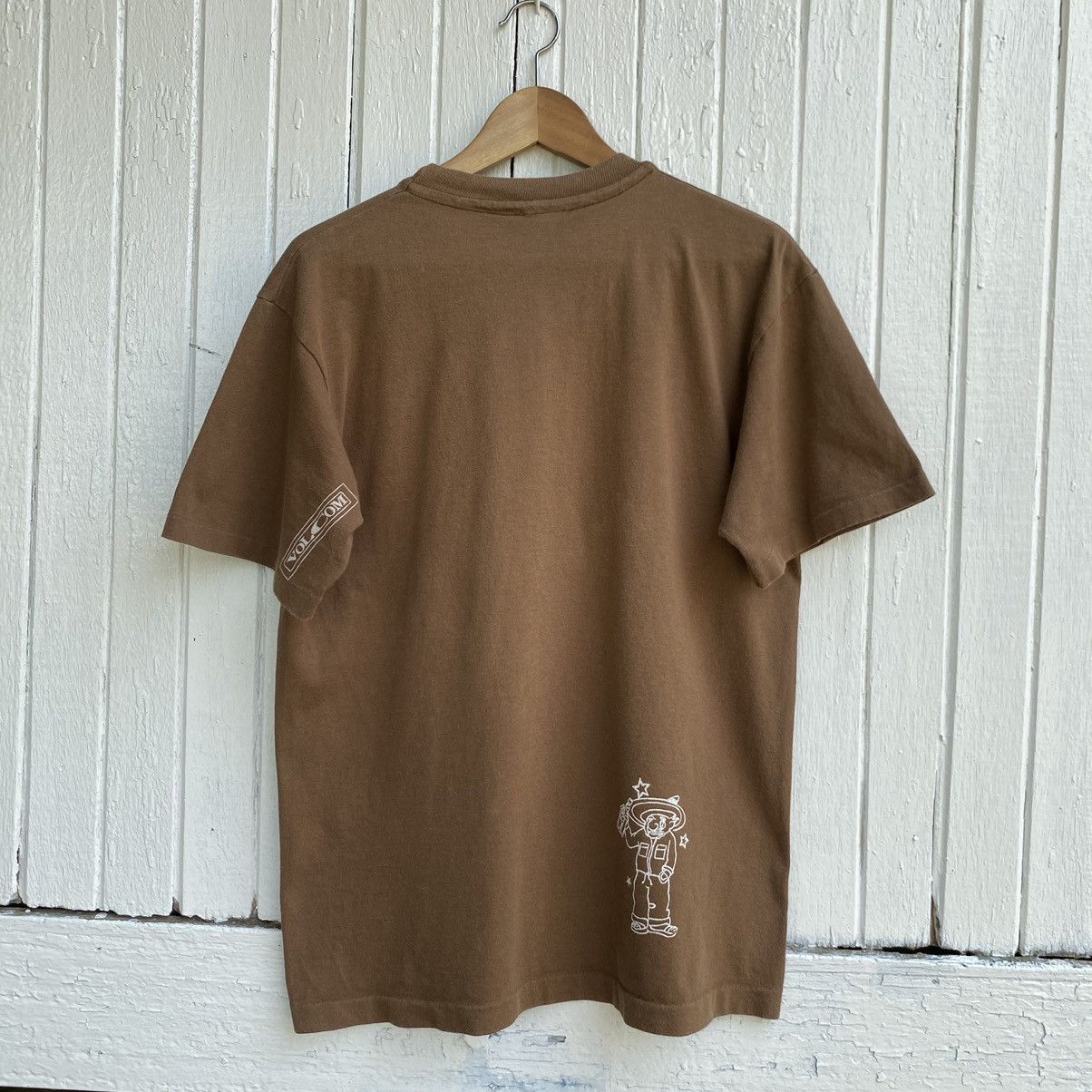 Volcom Vintage 90s Volcom Skateboard ERD GRUNGE THRASHED TEE Size US M / EU 48-50 / 2 - 2 Thumbnail