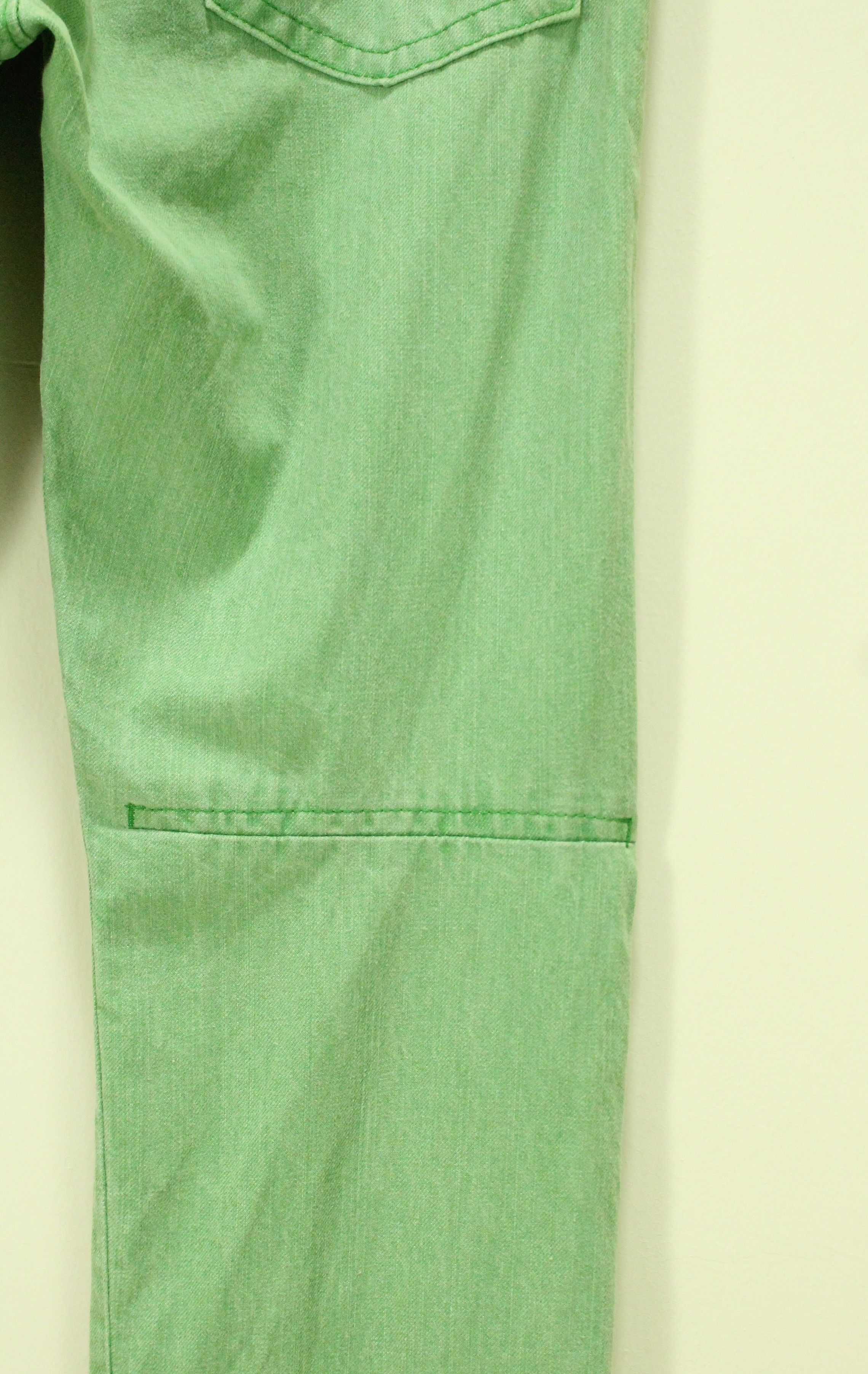 Dsquared2 DSQUARED2 Denim DCDC Jeans Green Denim Raver Skater Grunge Size US 34 / EU 50 - 9 Thumbnail