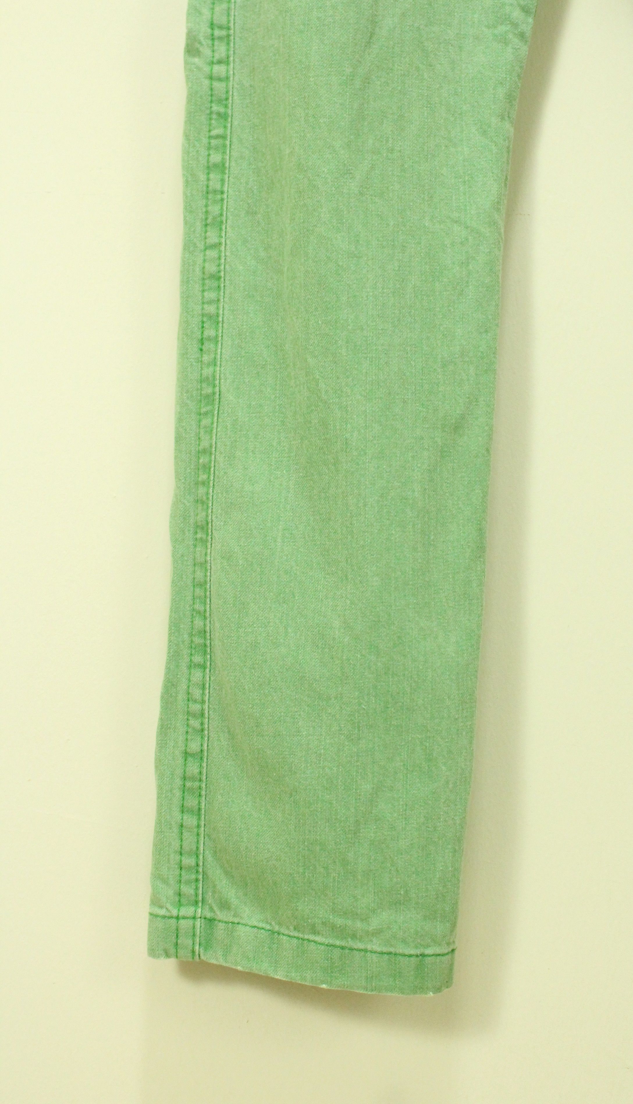 Dsquared2 DSQUARED2 Denim DCDC Jeans Green Denim Raver Skater Grunge Size US 34 / EU 50 - 6 Thumbnail