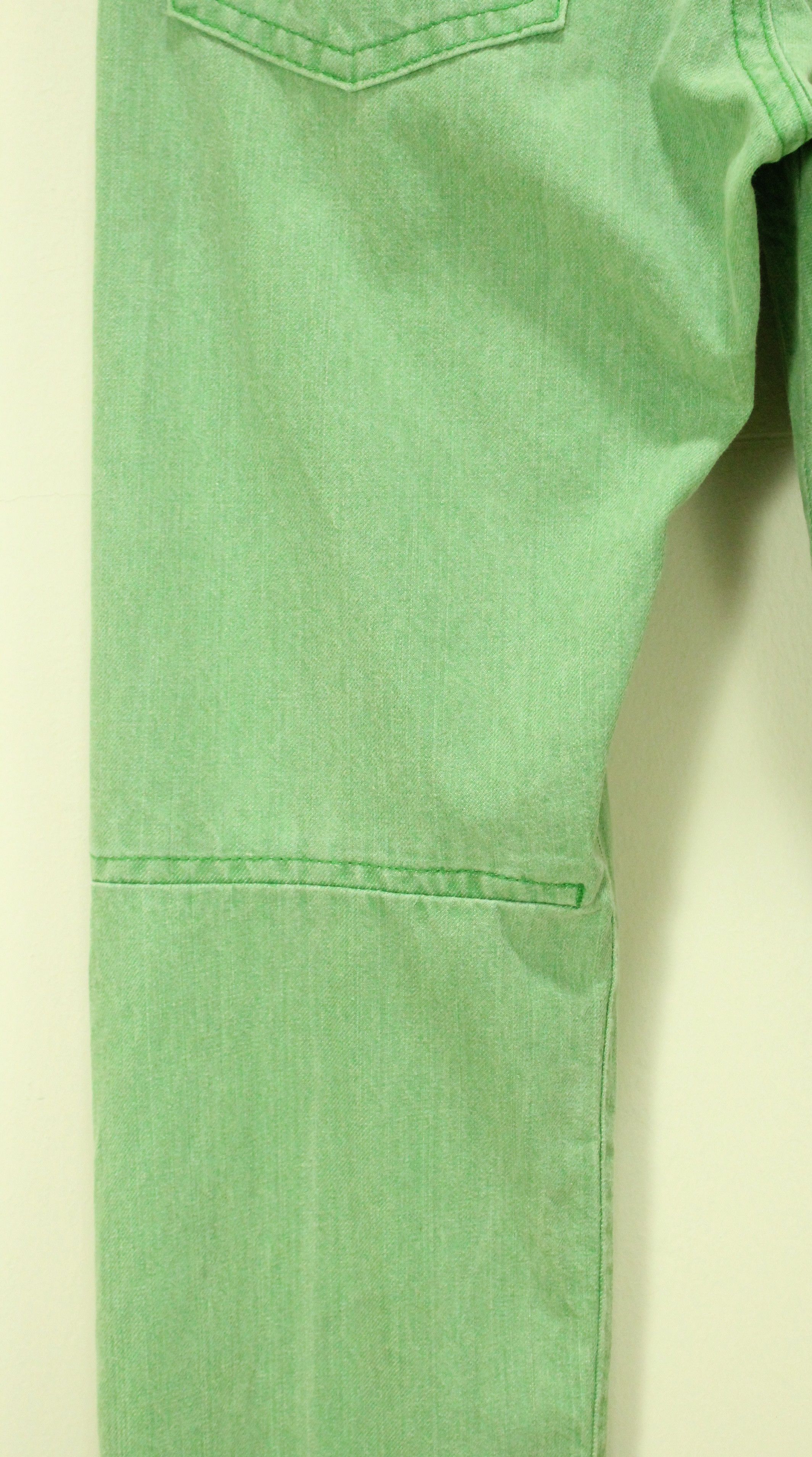 Dsquared2 DSQUARED2 Denim DCDC Jeans Green Denim Raver Skater Grunge Size US 34 / EU 50 - 11 Thumbnail