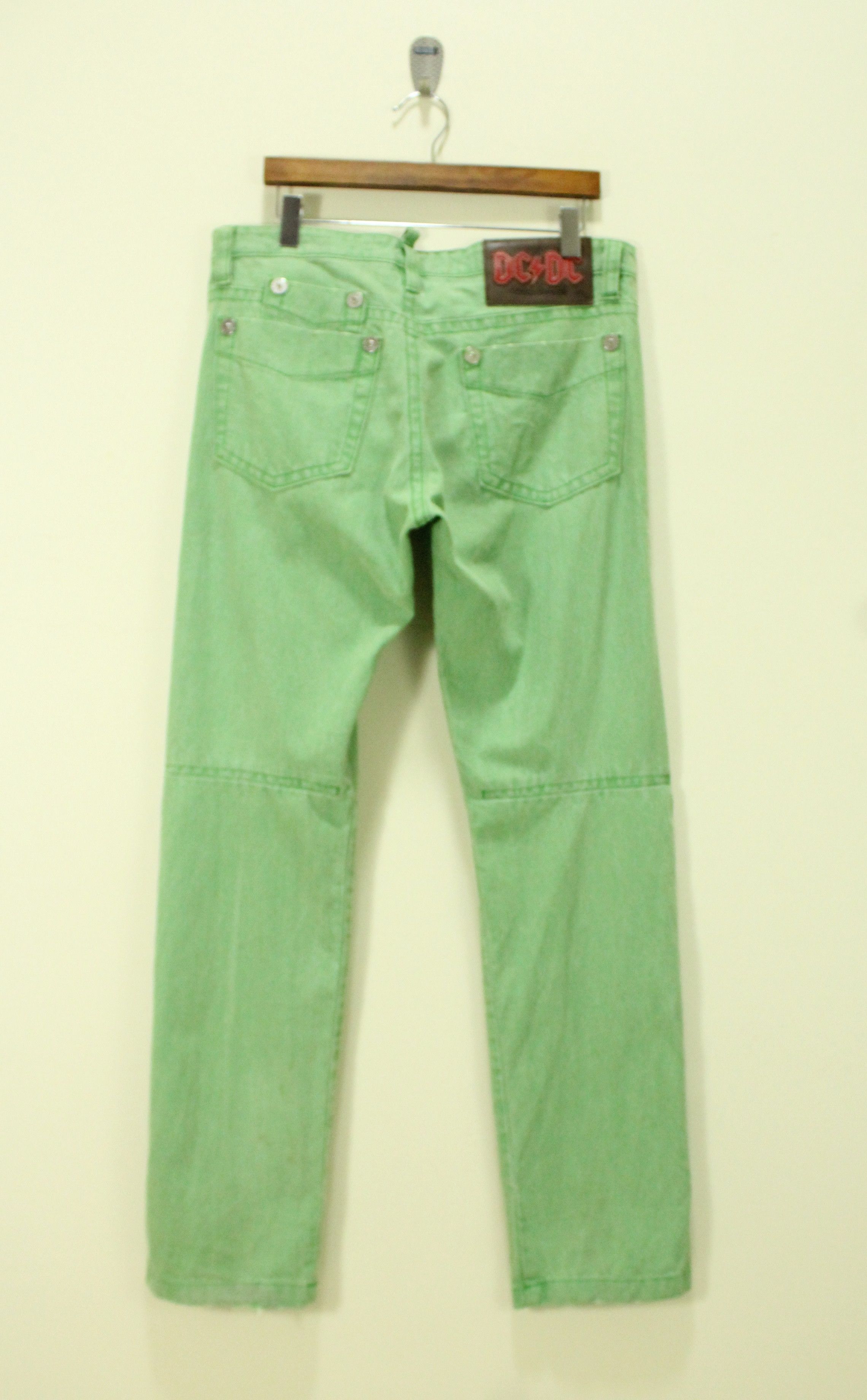 Dsquared2 DSQUARED2 Denim DCDC Jeans Green Denim Raver Skater Grunge Size US 34 / EU 50 - 7 Thumbnail