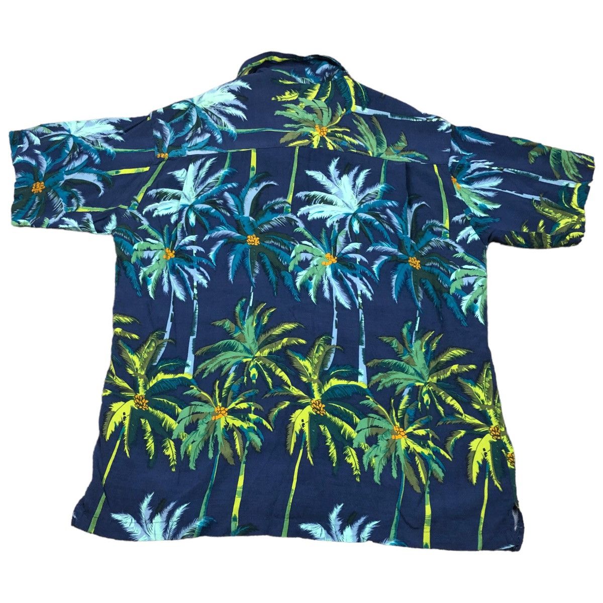 Other Caribbean Blues Tropical Palm Tree Hawaiian Shirt Adult L Size US L / EU 52-54 / 3 - 3 Thumbnail