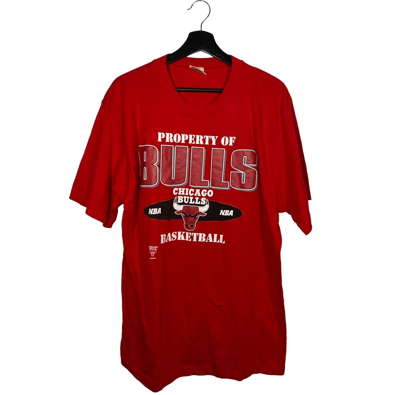 NBA Vintage 90s Chicago Bulls Graphic Tee Size US M / EU 48-50 / 2 - 1 Thumbnail