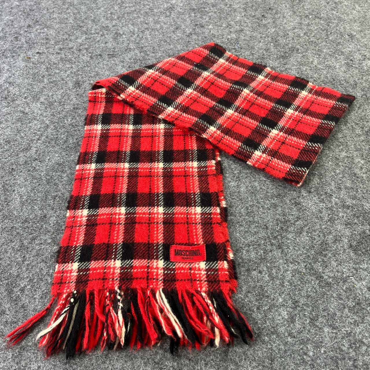 Vintage MOSCHINO SCARVES / MUFFLER / NECKWEAR T373 Size ONE SIZE - 4 Thumbnail