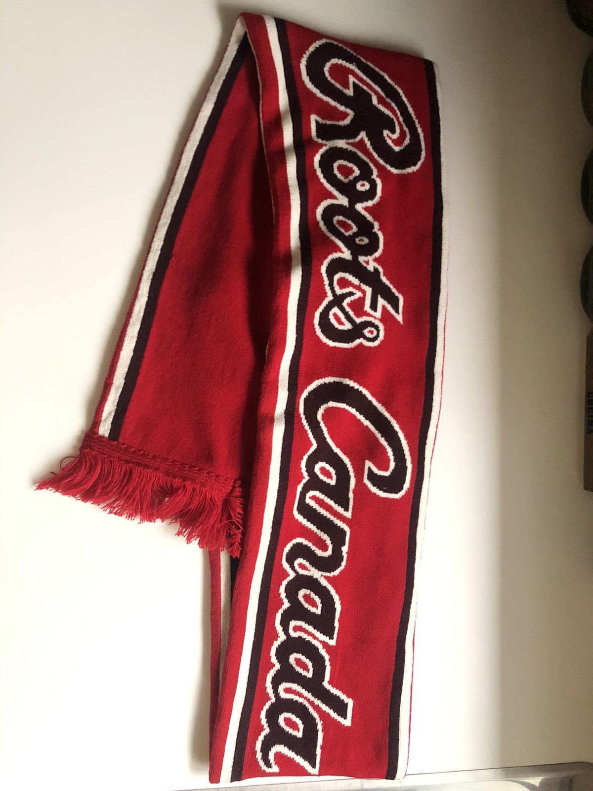 Roots Roots Canada Embroidered Patch Logo Scarf Size ONE SIZE - 4 Thumbnail