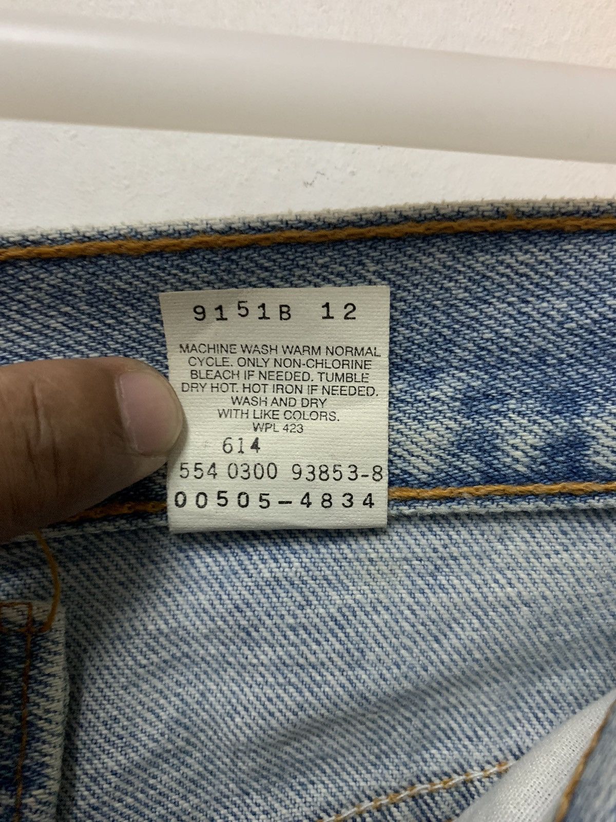 Levi's Vintage Levis 505 Jeans Size US 36 / EU 52 - 6 Thumbnail