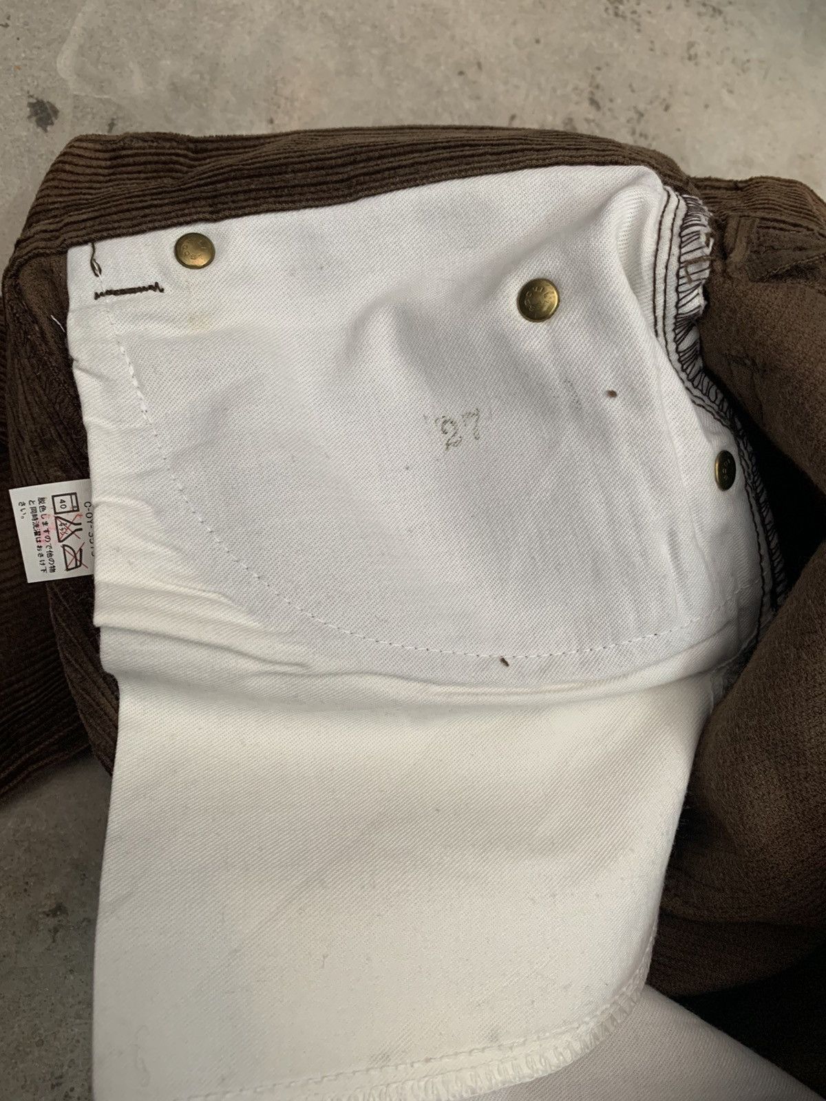 Big John Vintage Big John Coduroy Size US 27 - 5 Thumbnail