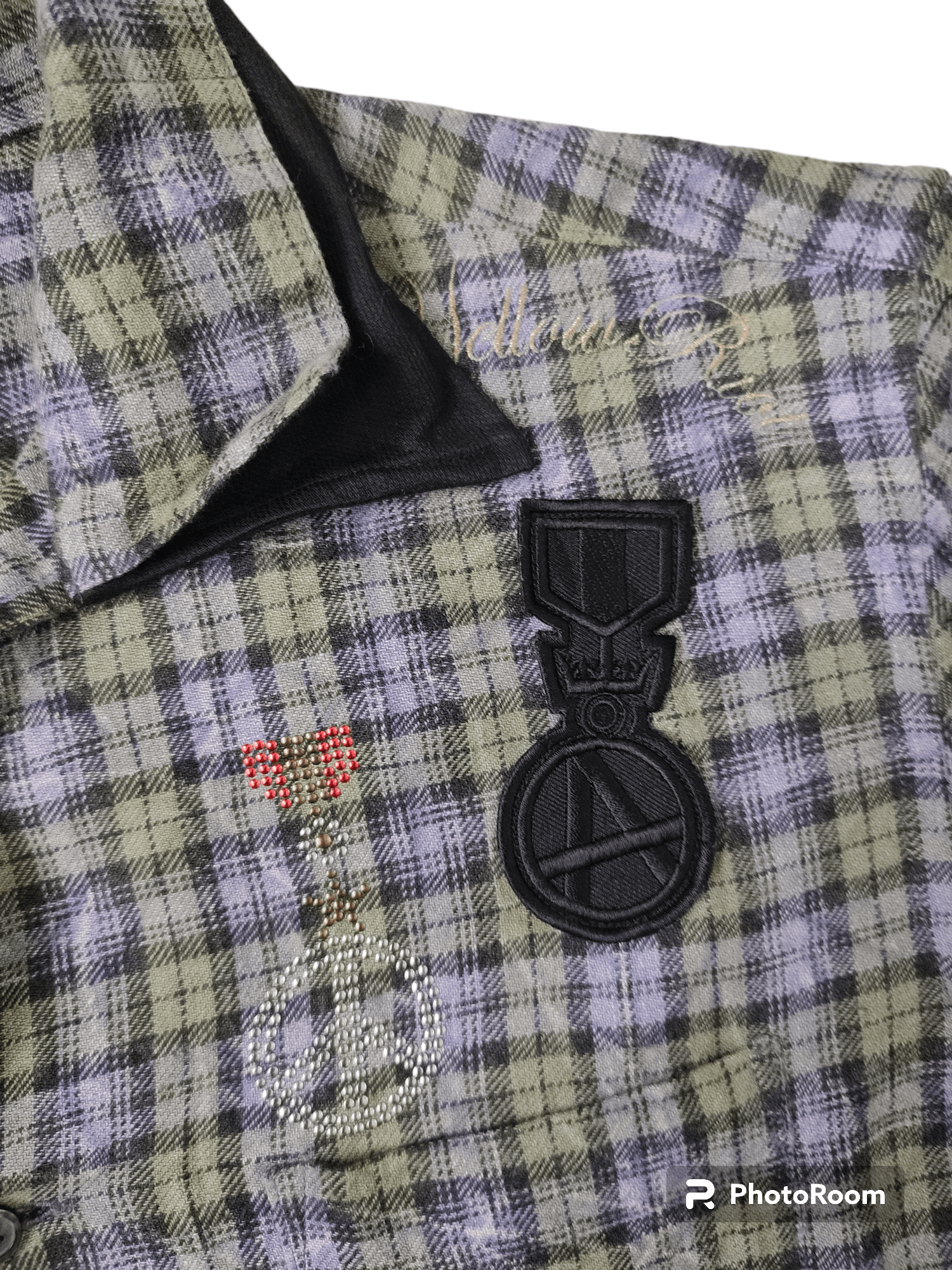 PPFM 💥Punk💥PPFM Buttons Up Checkered Flannel Shirt Size US M / EU 48-50 / 2 - 5 Thumbnail