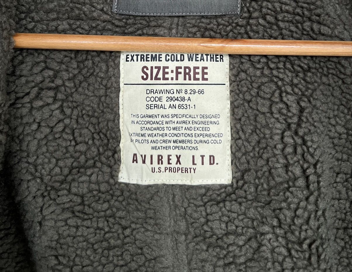 Alpha Industries Avirex N2B fur flying jacket Size US S / EU 44-46 / 1 - 11 Thumbnail