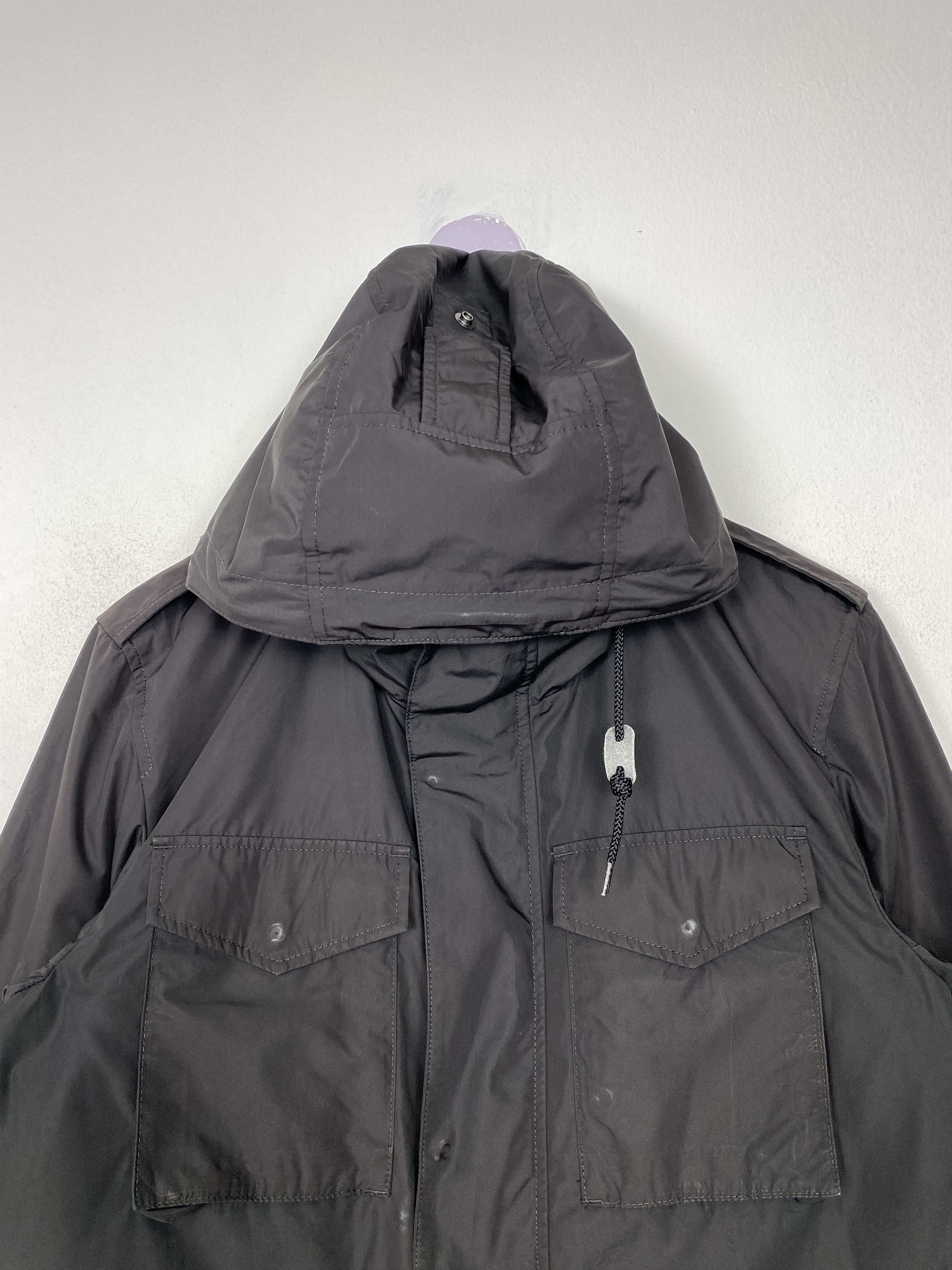 Japanese Brand Vintage Air Protection Hoodie Multi Pocket Utility Jacket Size US M / EU 48-50 / 2 - 2 Thumbnail