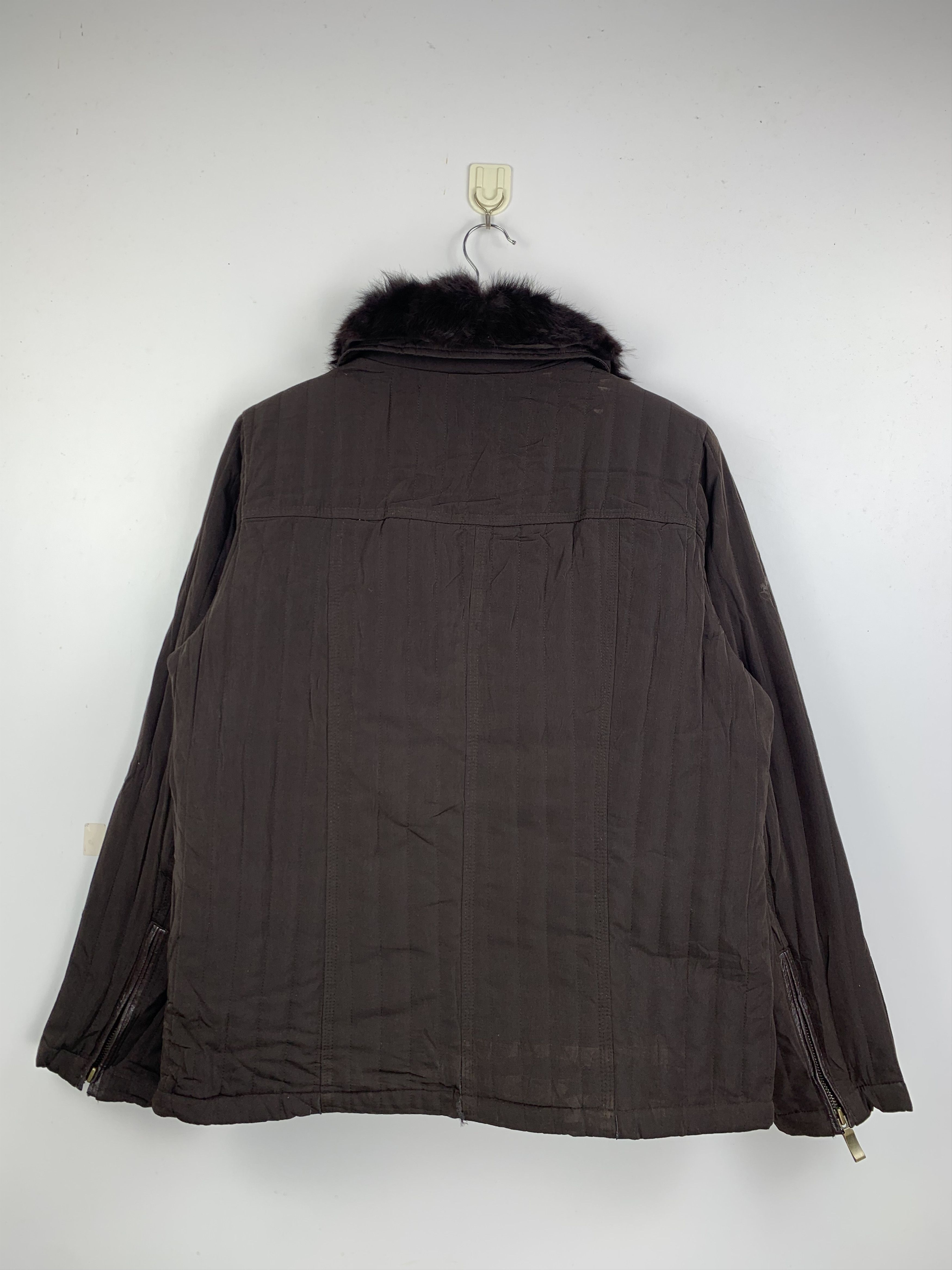 Esprit Vintage ESPRIT Sherpa Collar Zip Up Fleece Jacket Size US L / EU 52-54 / 3 - 6 Thumbnail