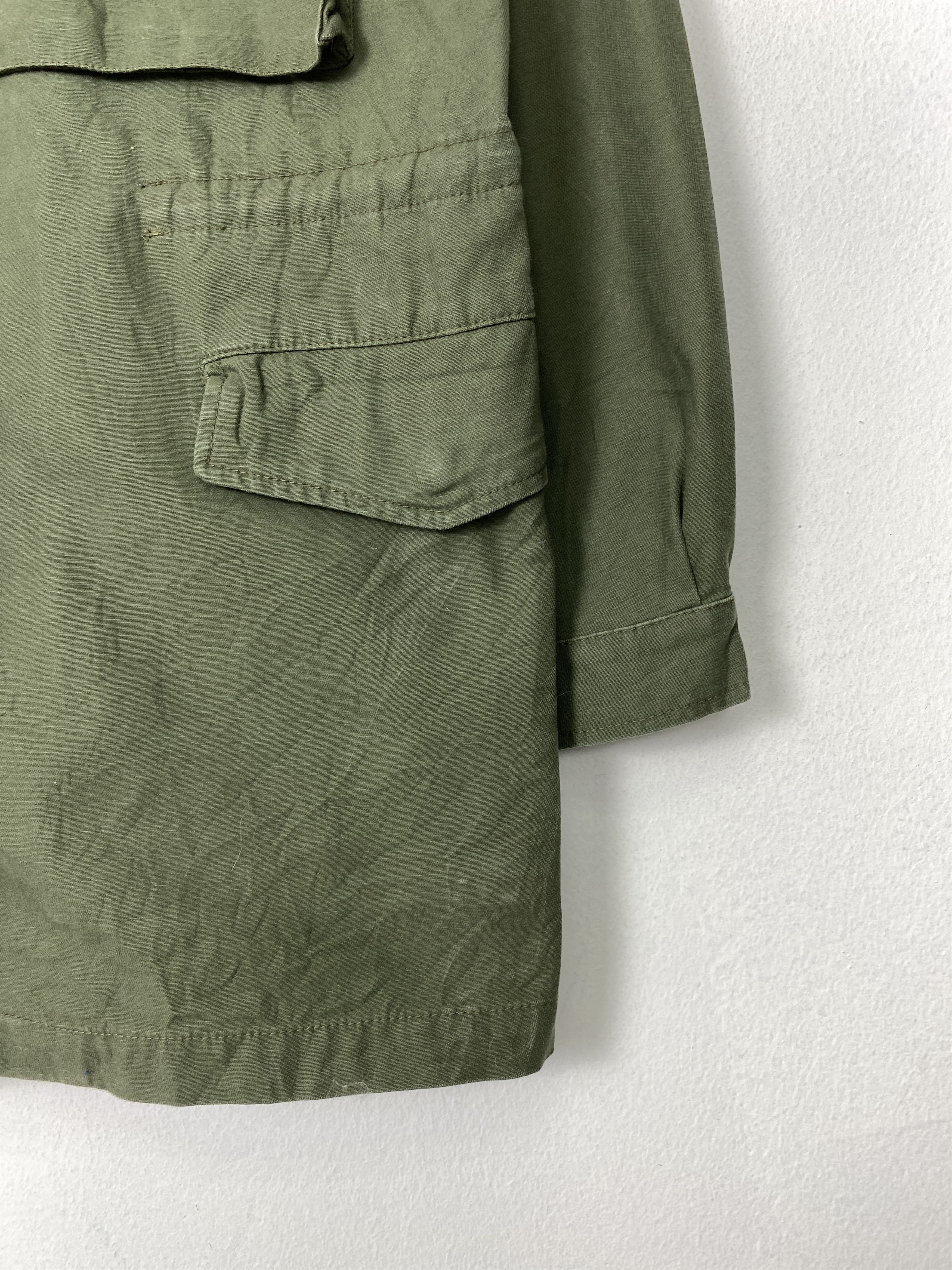 8 by YOOX Vintage Brand 8" Multi Pocket Zip Up Parka Jacket Size US S / EU 44-46 / 1 - 7 Thumbnail