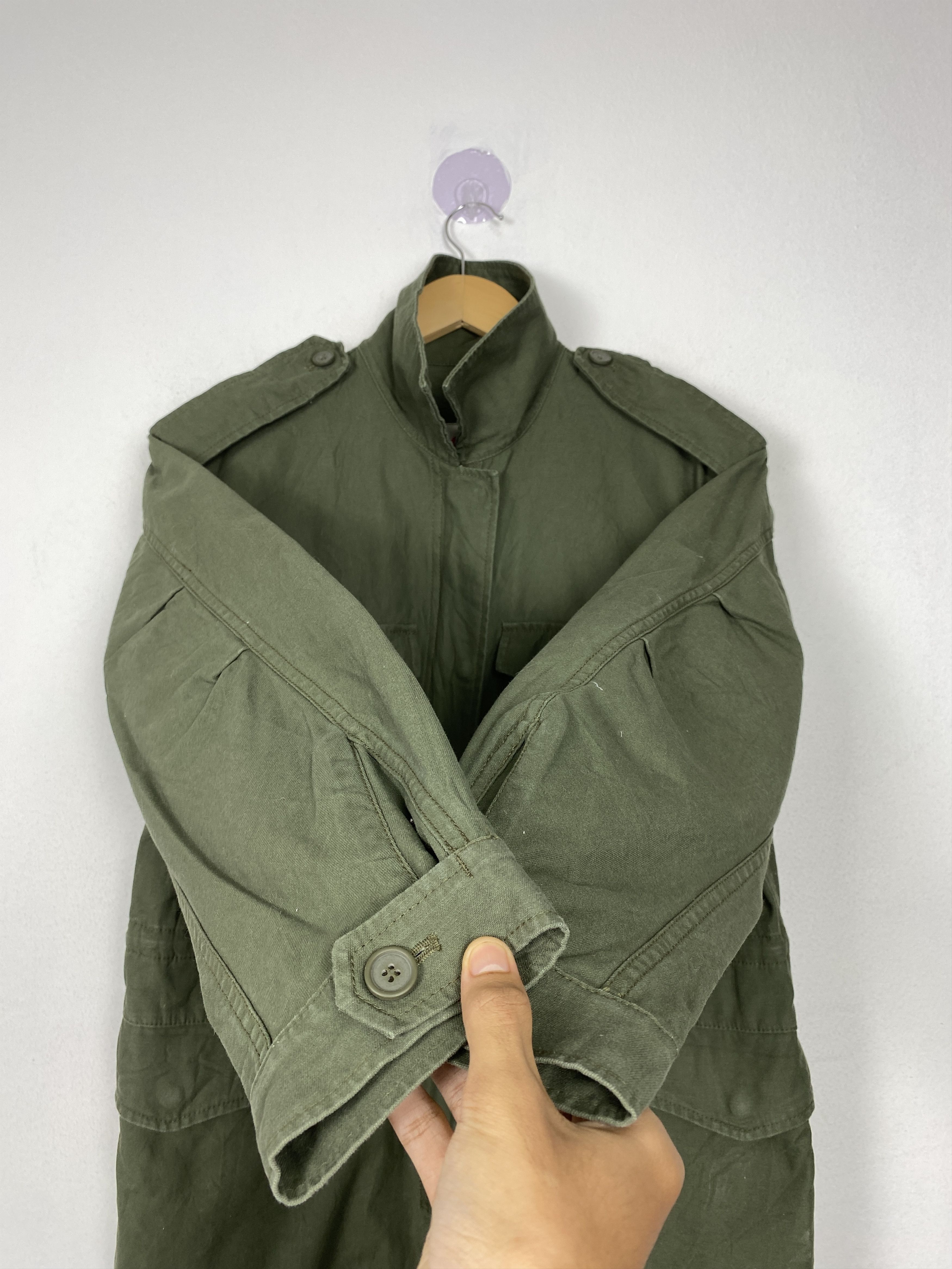 8 by YOOX Vintage Brand 8" Multi Pocket Zip Up Parka Jacket Size US S / EU 44-46 / 1 - 5 Thumbnail