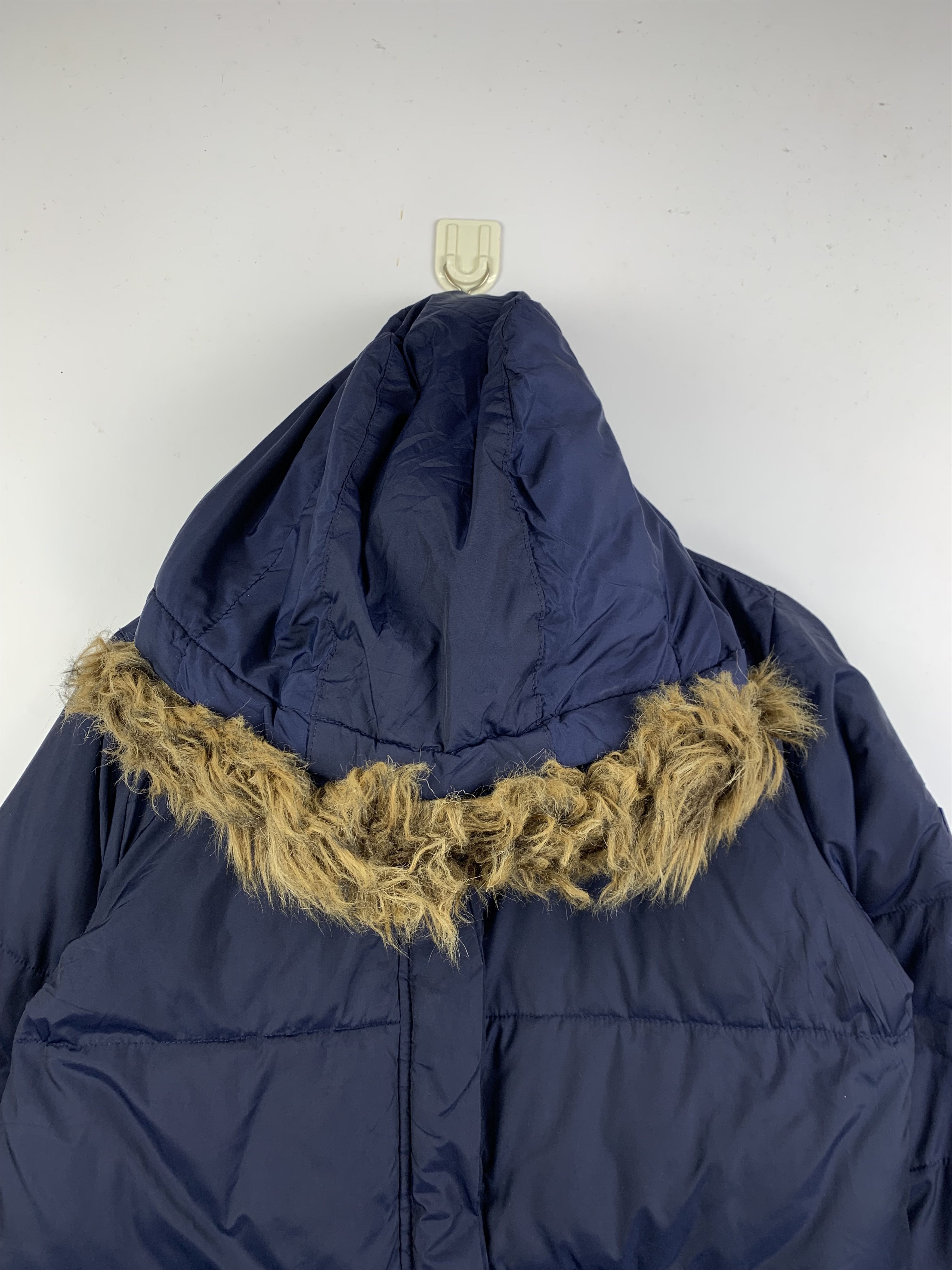 Gap Vintage GAP Sherpa Hoodie Zip Up Puffer Jacket Size US S / EU 44-46 / 1 - 3 Thumbnail