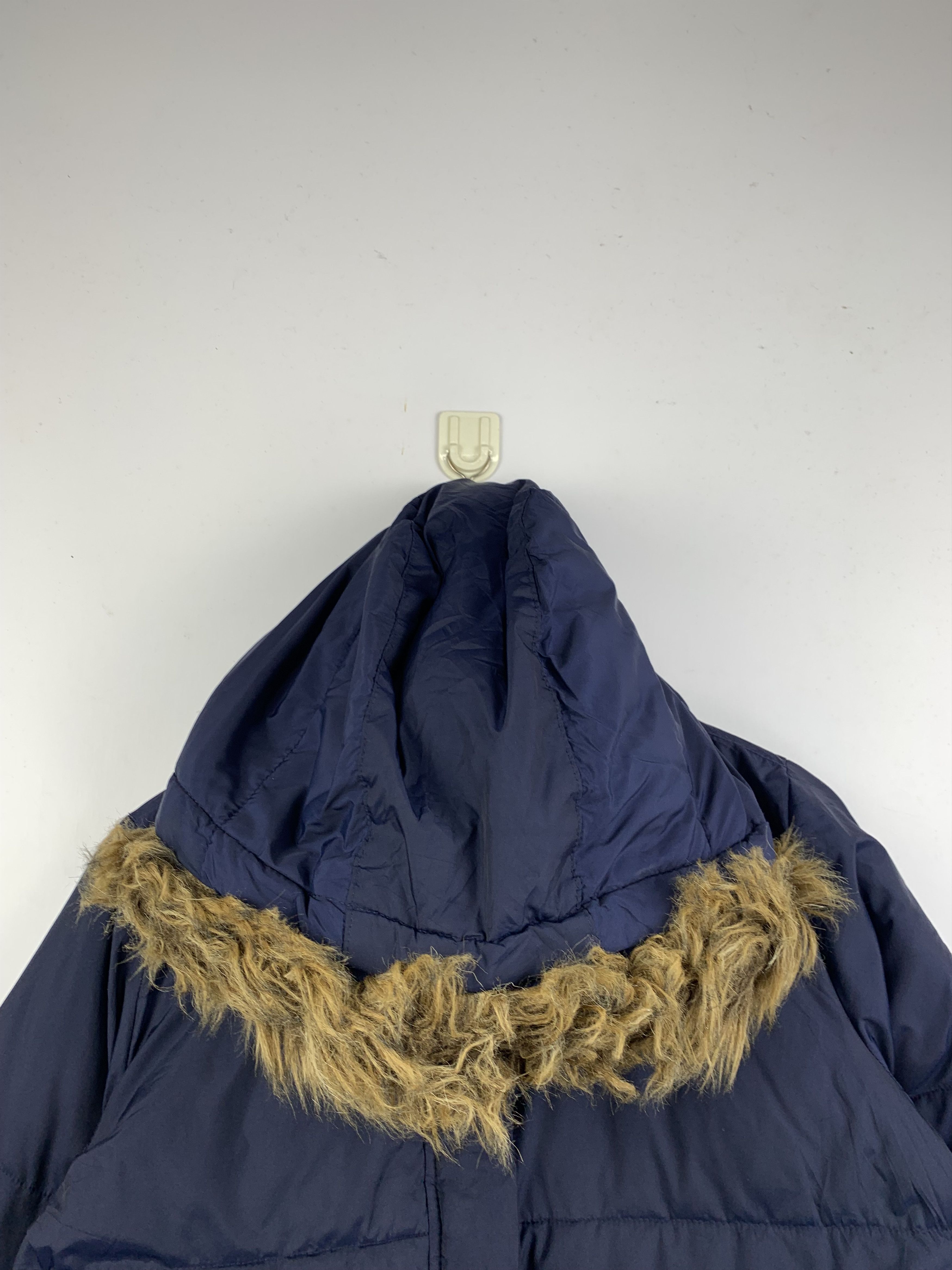 Gap Vintage GAP Sherpa Hoodie Zip Up Puffer Jacket Size US S / EU 44-46 / 1 - 2 Thumbnail