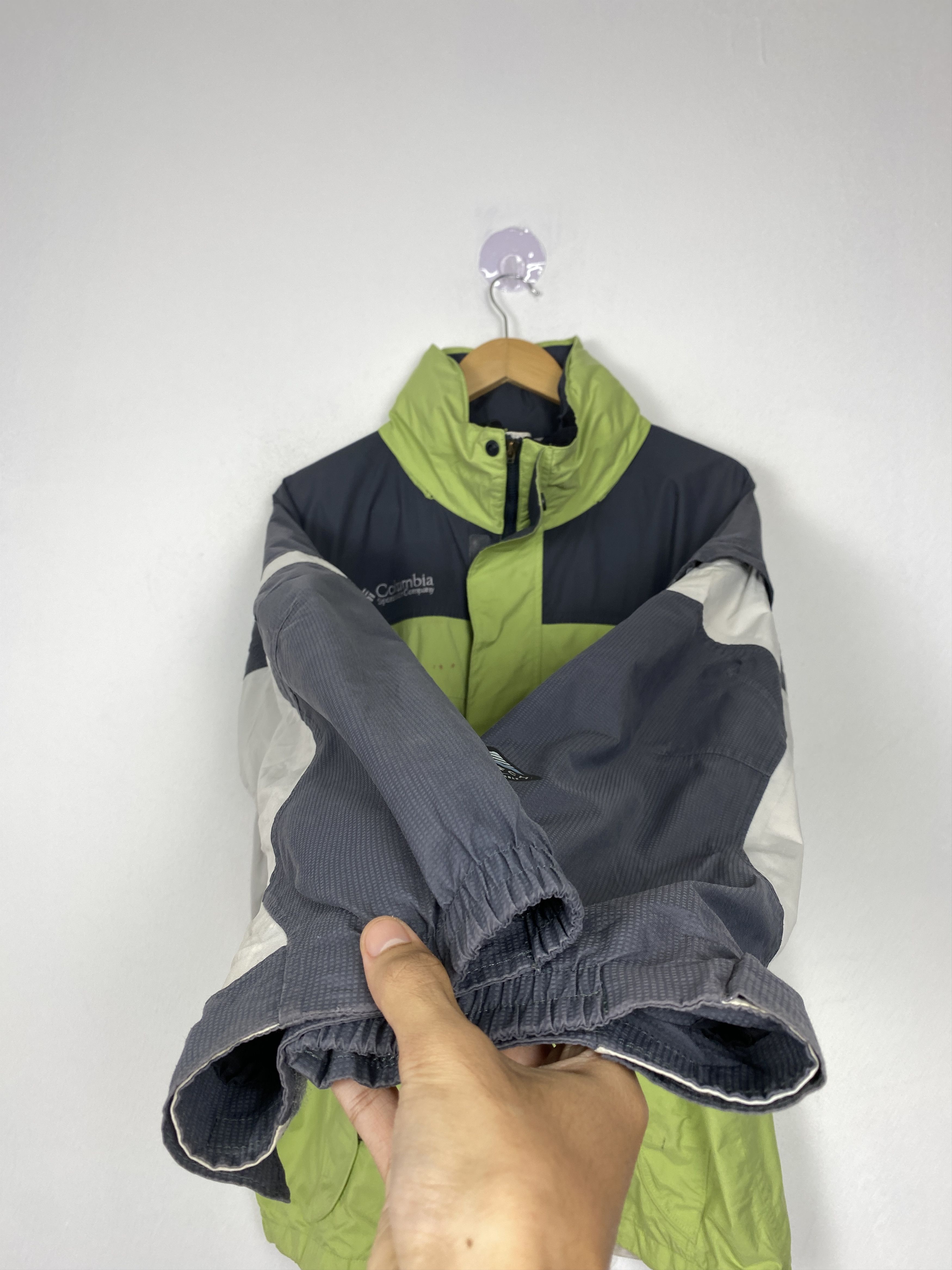 Columbia Vintage COLUMBIA Zip Up Green Light Jacket Size US M / EU 48-50 / 2 - 4 Thumbnail