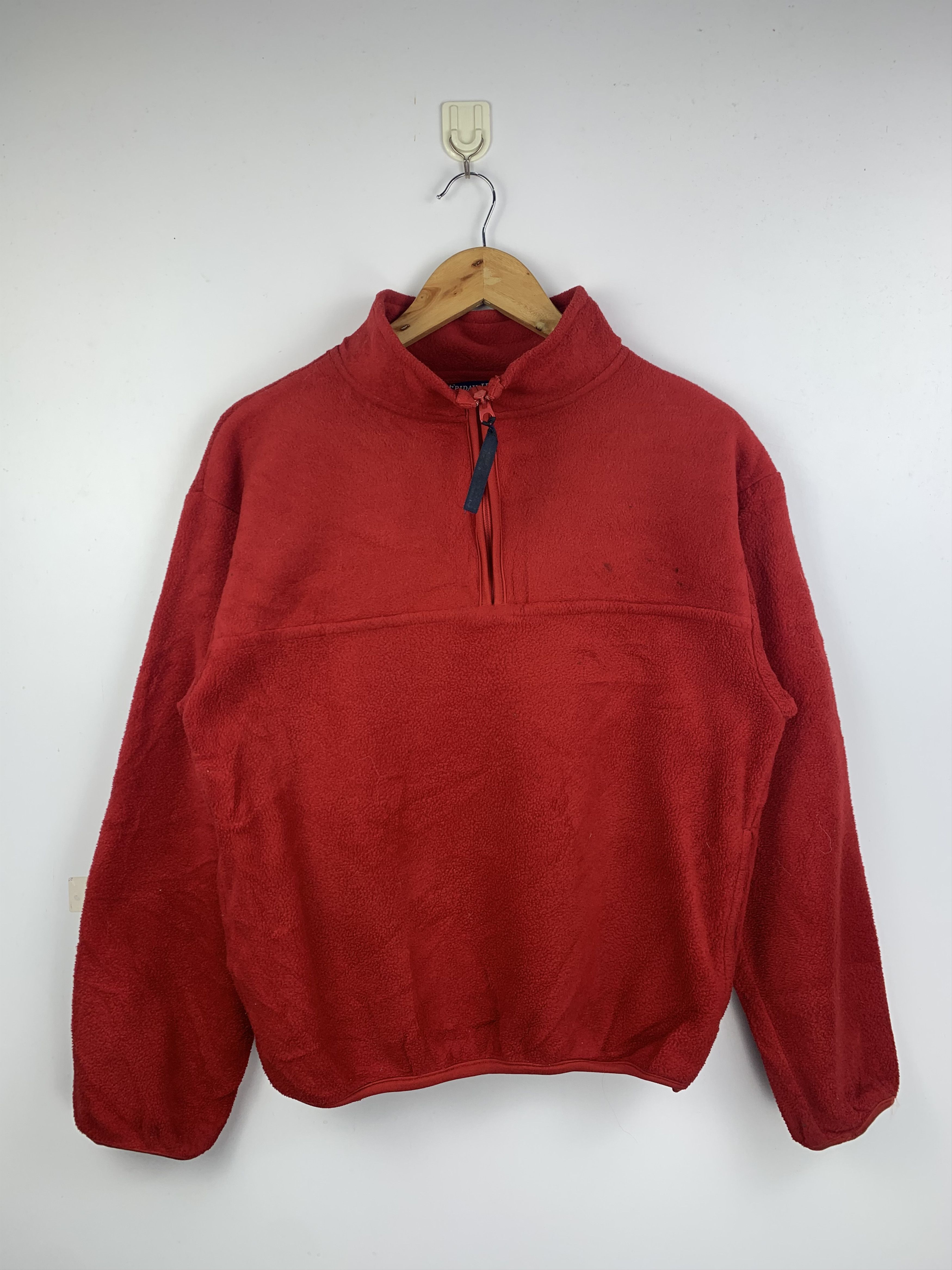Vintage Friday Harbor Half Zipper Fleece Sweatshirt