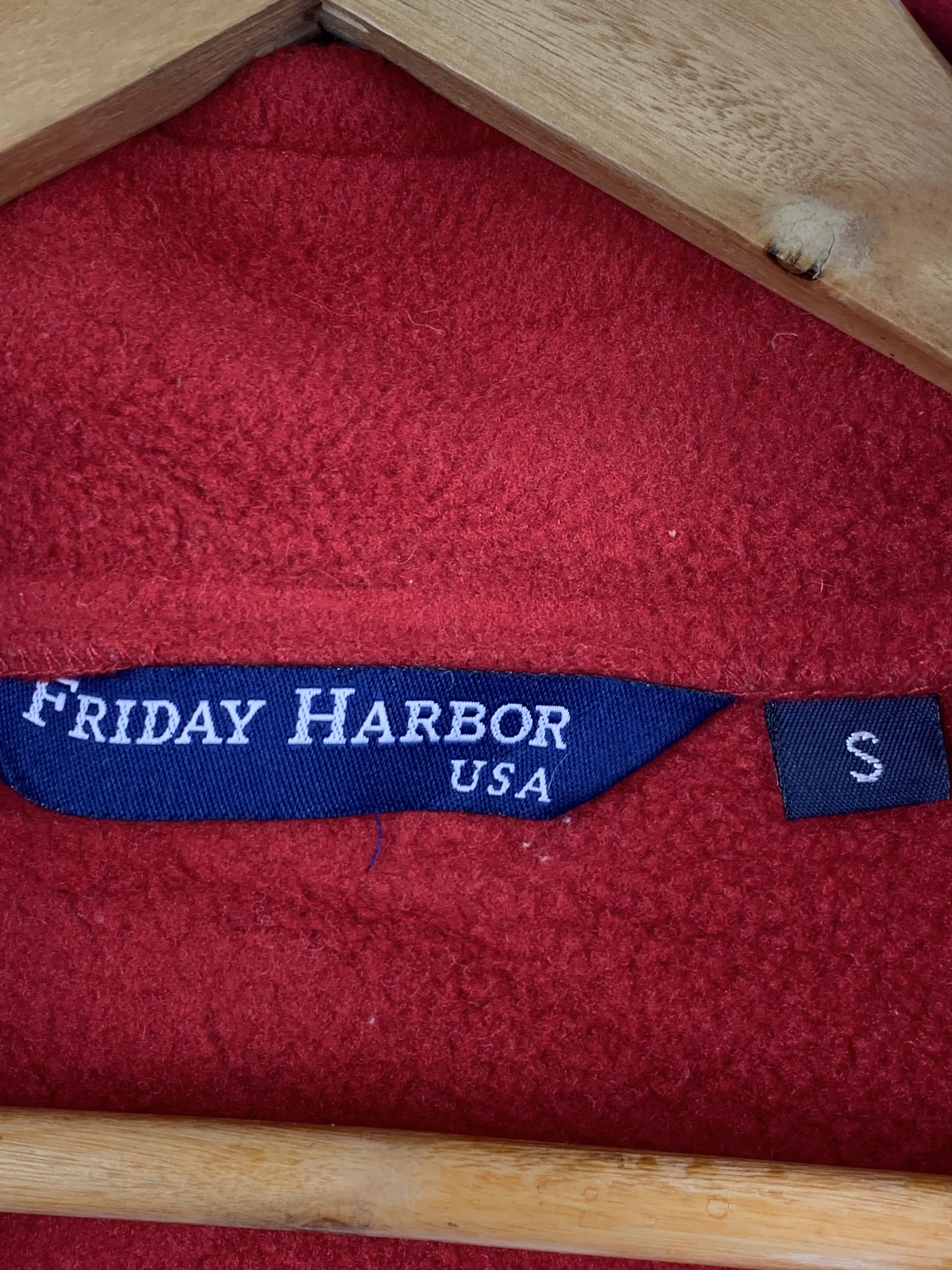 Japanese Brand Vintage Friday Harbor Half Zipper Fleece Sweatshirt Size US S / EU 44-46 / 1 - 8 Thumbnail