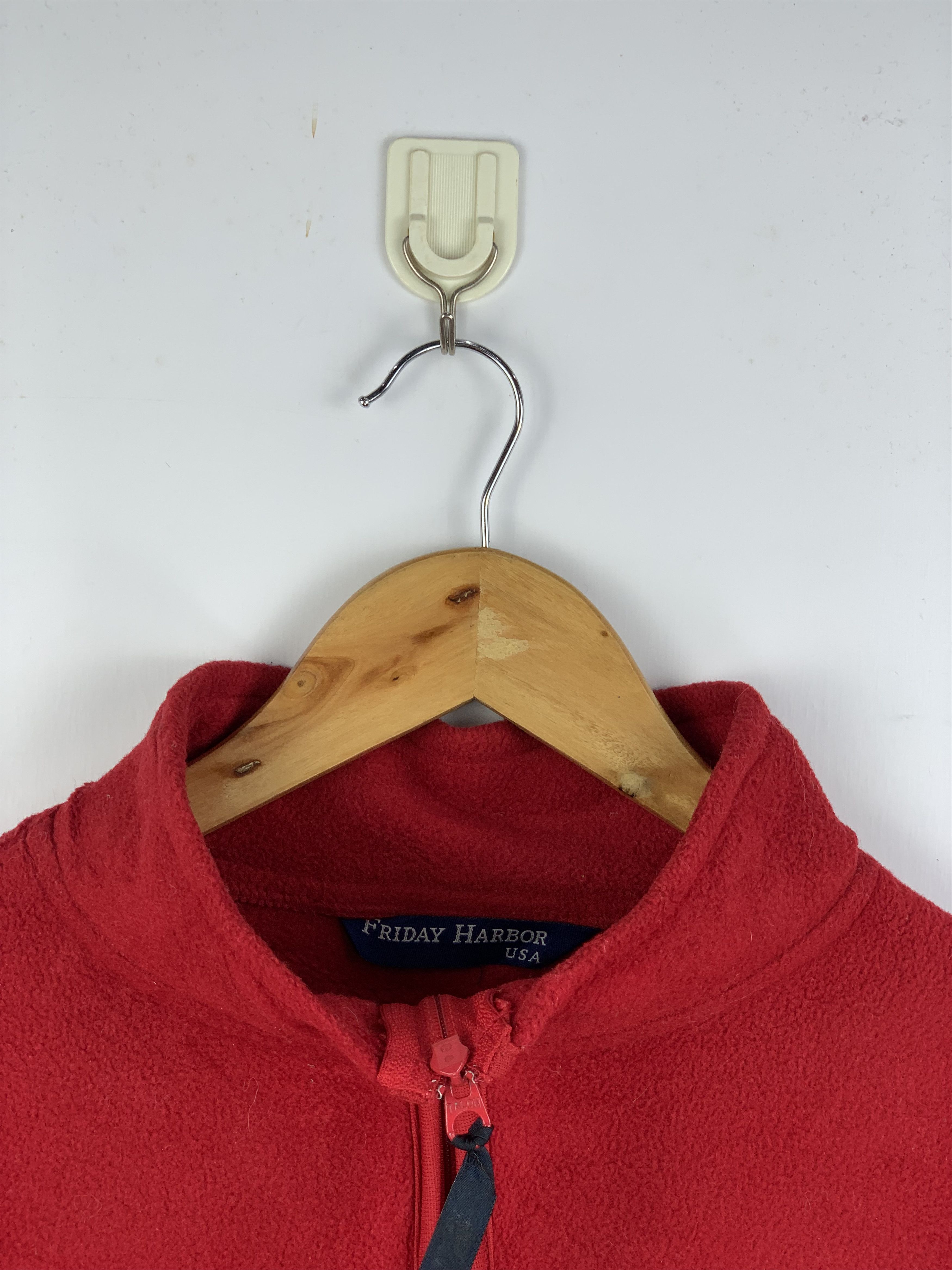 Japanese Brand Vintage Friday Harbor Half Zipper Fleece Sweatshirt Size US S / EU 44-46 / 1 - 2 Thumbnail