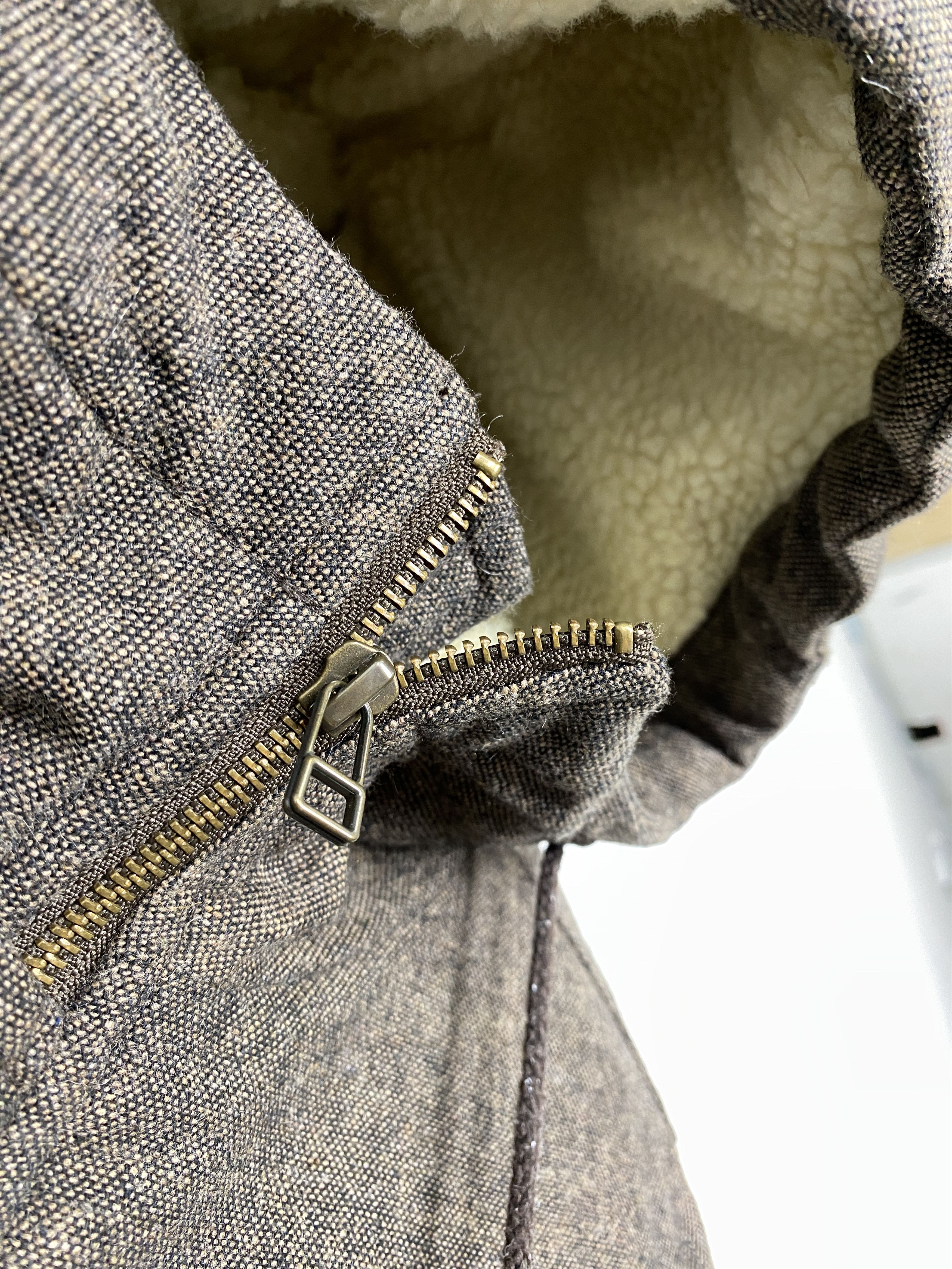 Global Work Vintage GLOBAL WORK Hoodie Zip Up Quilted Lining Jacket Size US M / EU 48-50 / 2 - 11 Thumbnail