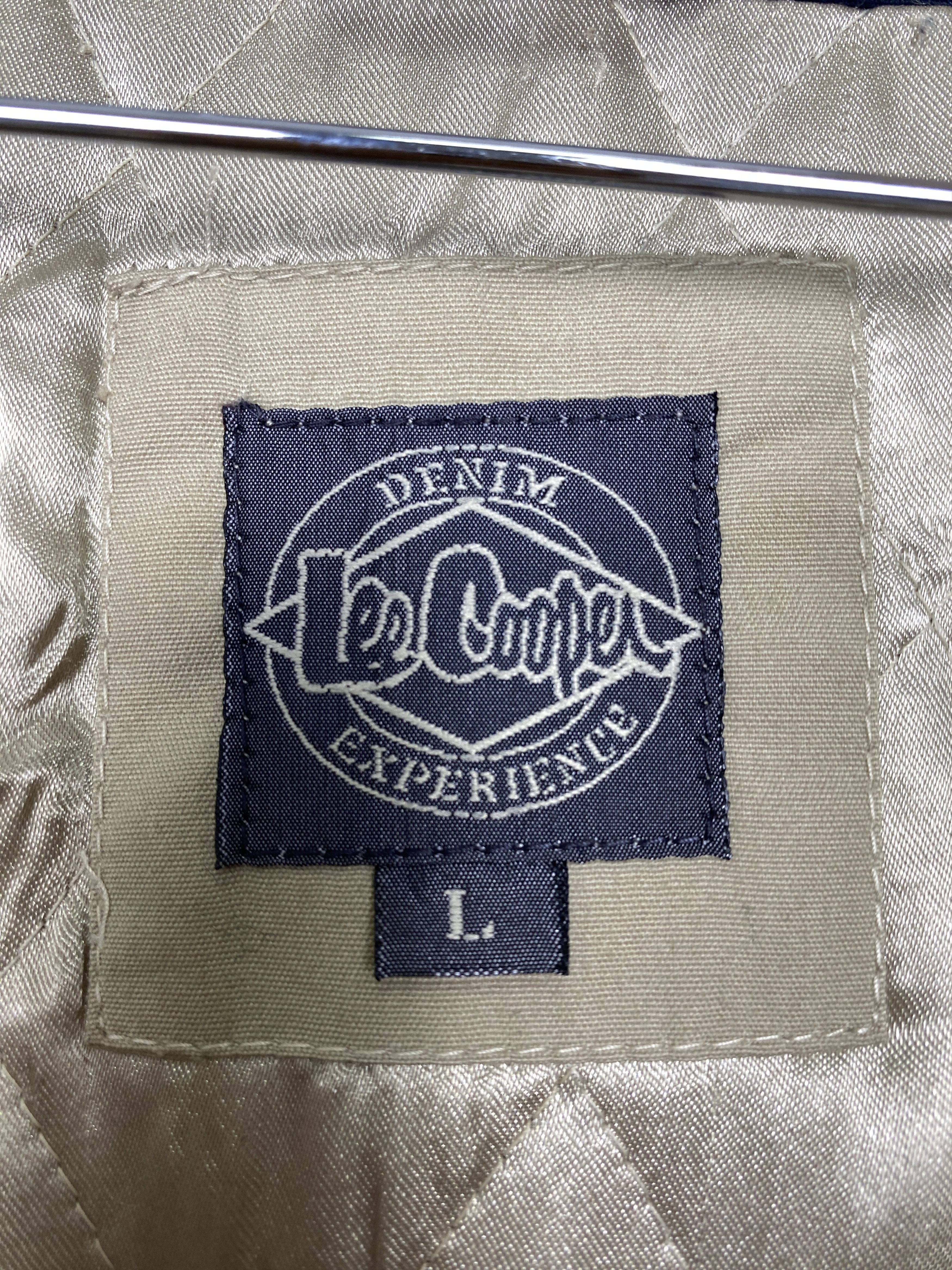 Japanese Brand Vintage Lee Cooper Quilted Lining Zip Up Light Jacket Size US L / EU 52-54 / 3 - 14 Thumbnail
