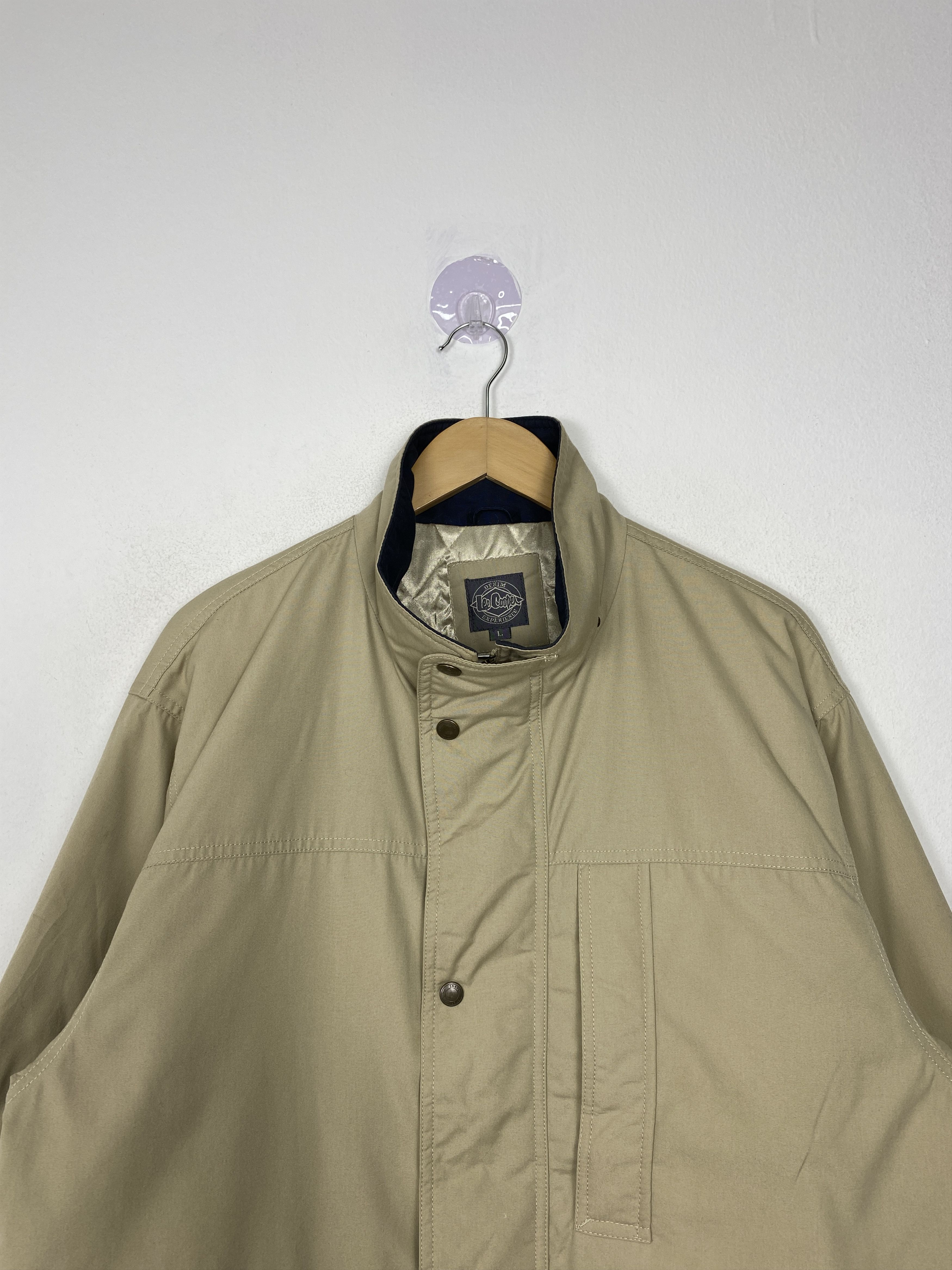 Japanese Brand Vintage Lee Cooper Quilted Lining Zip Up Light Jacket Size US L / EU 52-54 / 3 - 2 Thumbnail
