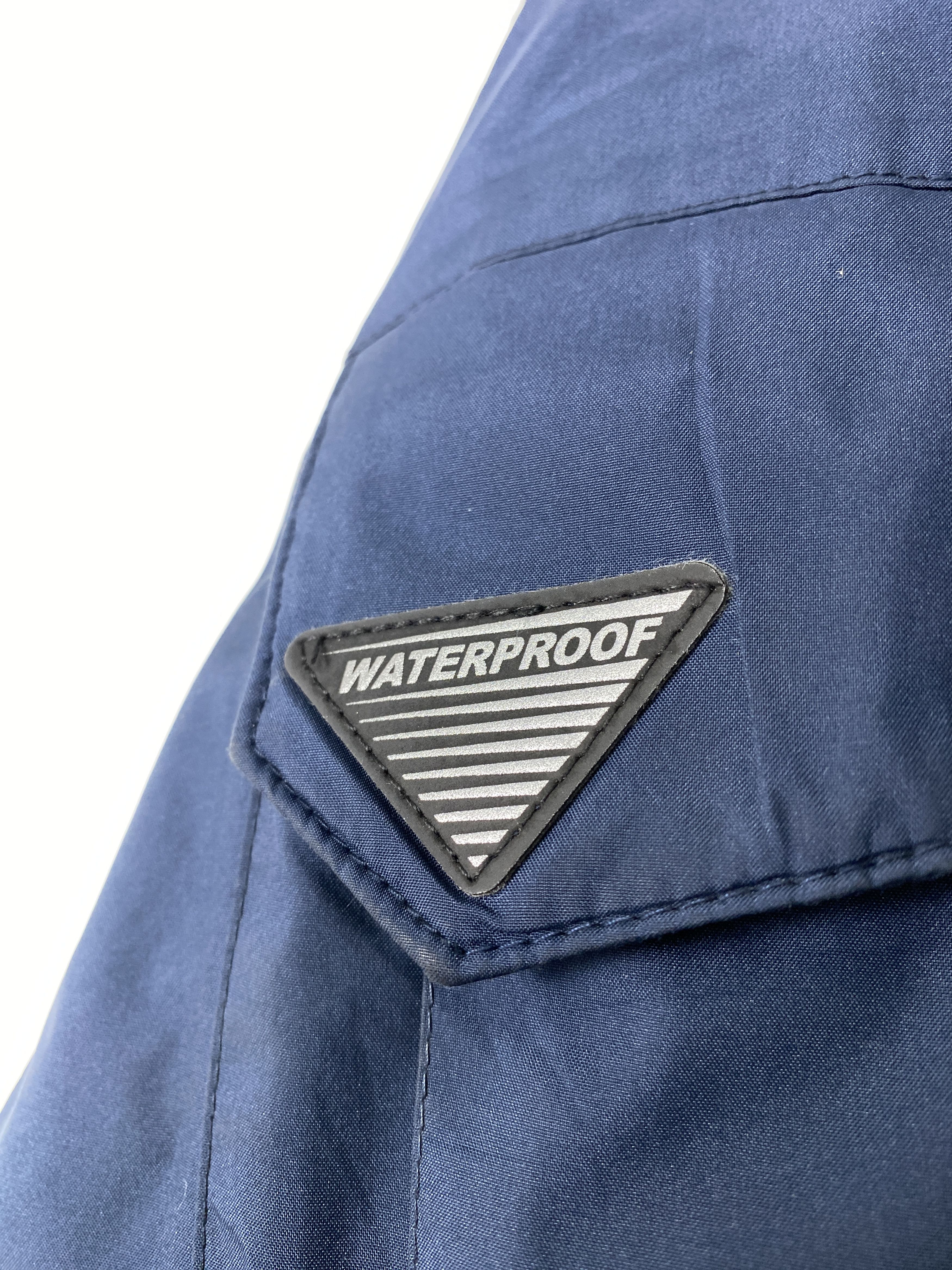 Japanese Brand Vintage JHICODO Waterproof Zip Up Workwear Jacket Size US L / EU 52-54 / 3 - 8 Thumbnail