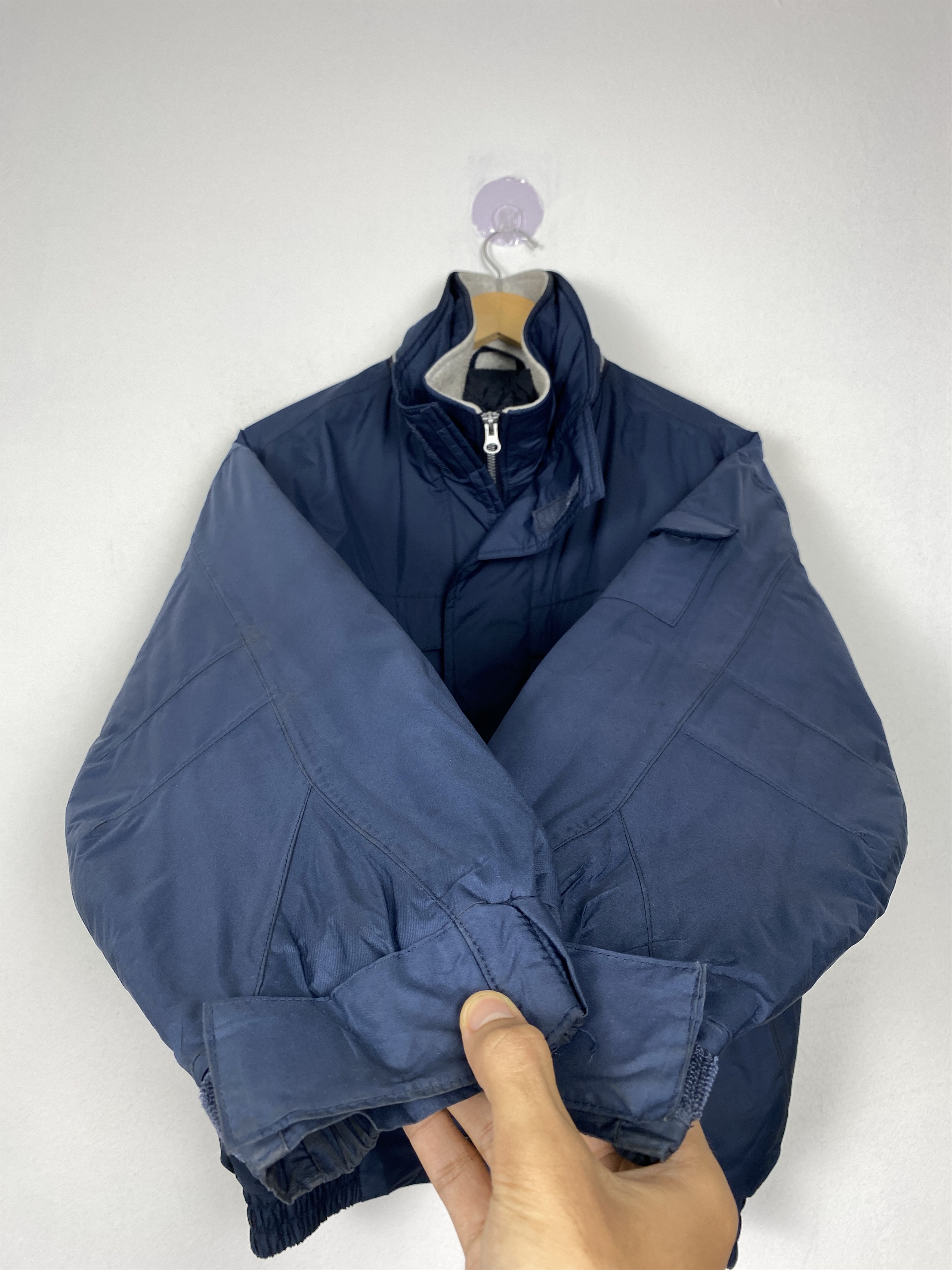 Japanese Brand Vintage JHICODO Waterproof Zip Up Workwear Jacket Size US L / EU 52-54 / 3 - 5 Thumbnail