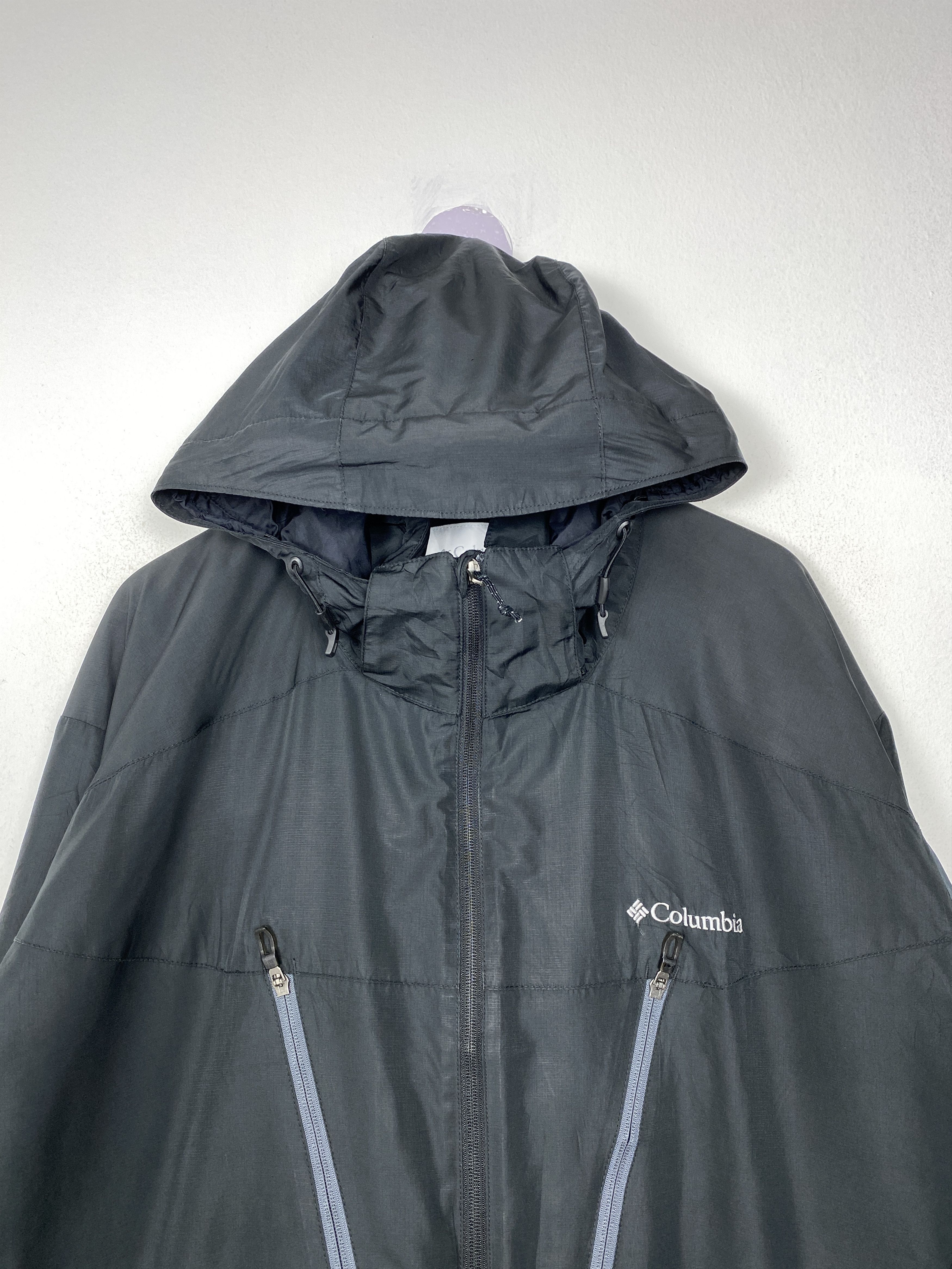Columbia Vintage COLUMBIA Hoodie Windbreaker - Big Sizes Size US XXL / EU 58 / 5 - 3 Thumbnail