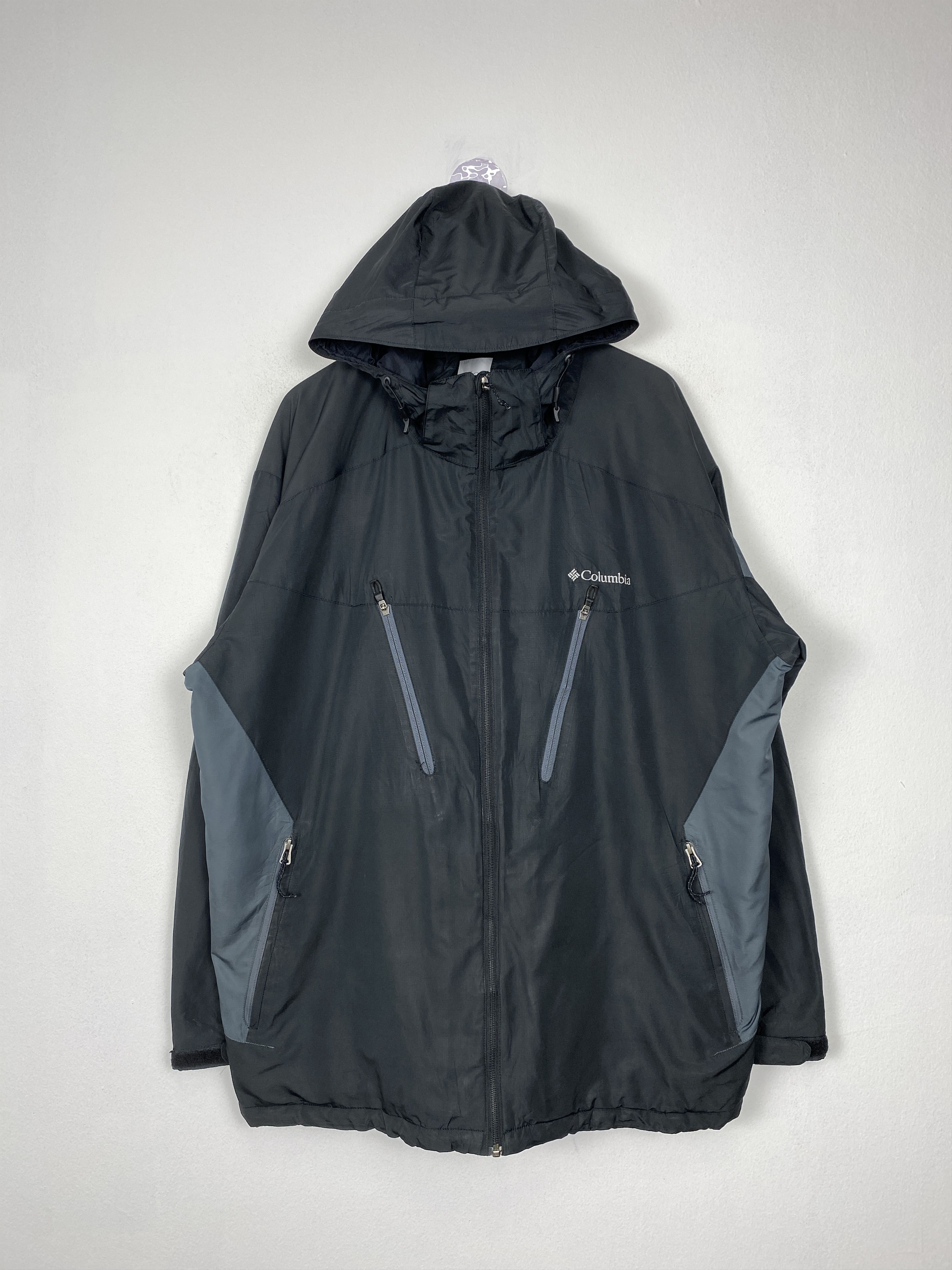 Columbia Vintage COLUMBIA Hoodie Windbreaker - Big Sizes Size US XXL / EU 58 / 5 - 1 Thumbnail