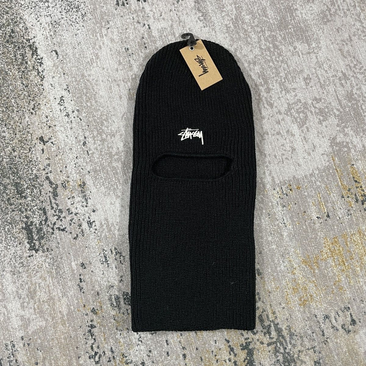 Stussy Stussy Stock Balaclava - Black // OS Size ONE SIZE - 1 Thumbnail