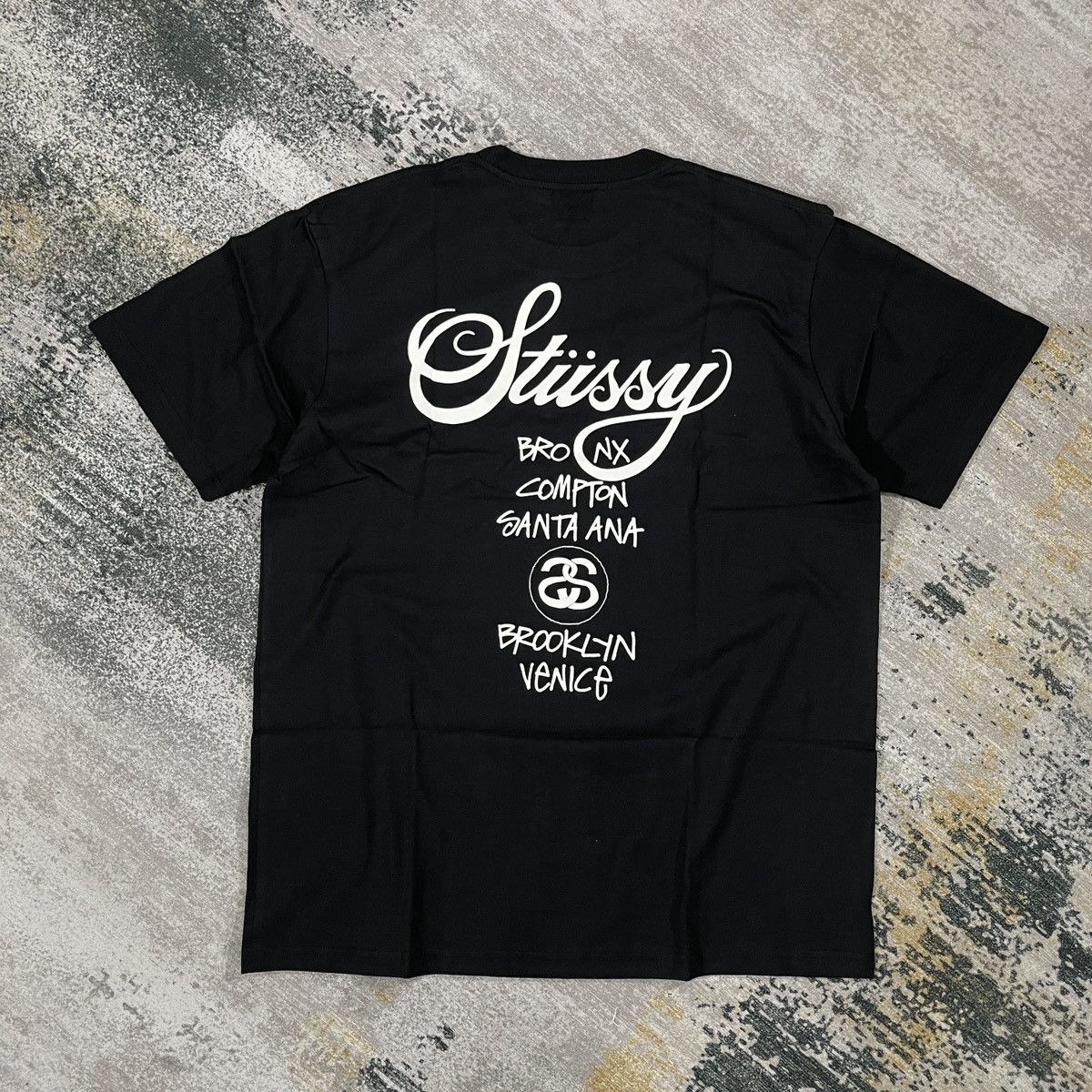 Stussy STUSSY WORLD TOUR TEE // LARGE Size US L / EU 52-54 / 3 - 3 Thumbnail