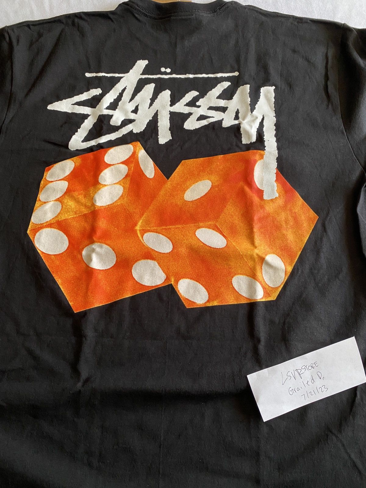 Stussy Stussy Diced Out Tee Black Large | Grailed