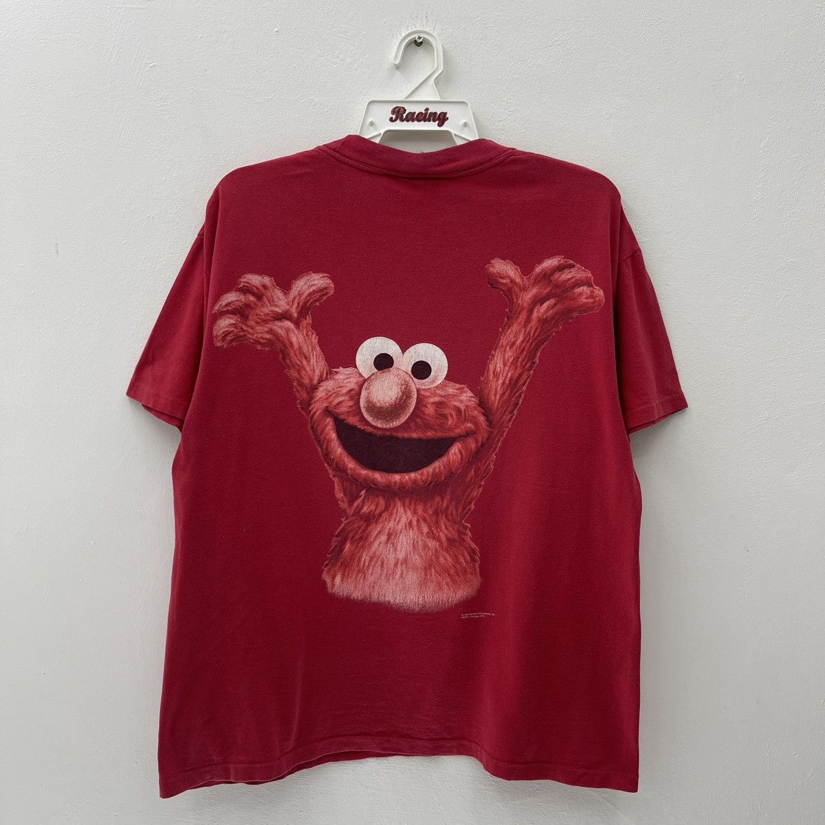 Changes × Disney × Universal Studios Sesama Street Elmo Character Vintage 90s Ernie Big Bird Size US L / EU 52-54 / 3 - 1 Thumbnail
