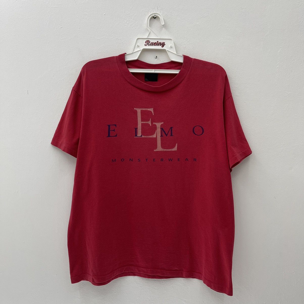 Changes × Disney × Universal Studios Sesama Street Elmo Character Vintage 90s Ernie Big Bird Size US L / EU 52-54 / 3 - 2 Thumbnail