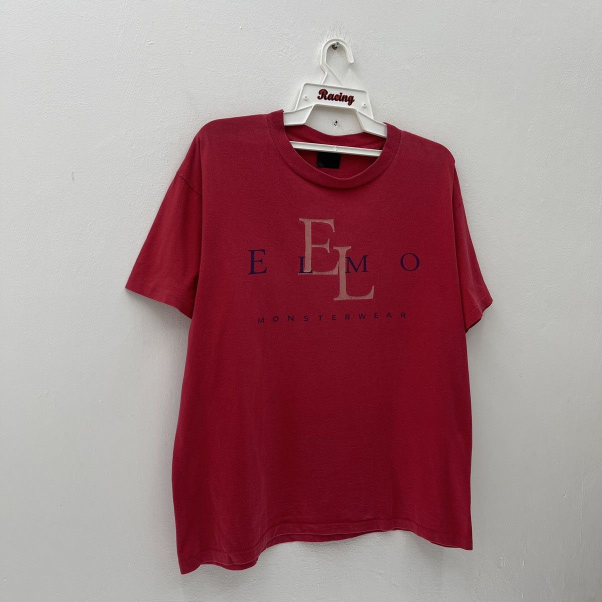 Changes × Disney × Universal Studios Sesama Street Elmo Character Vintage 90s Ernie Big Bird Size US L / EU 52-54 / 3 - 6 Thumbnail