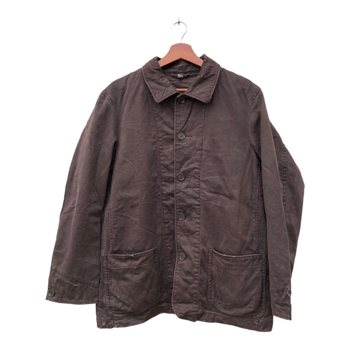 Uniqlo Cyber Week🔥Uniqlo Work Jacket Collarless Coat Size US M / EU 48-50 / 2 - 1 Thumbnail
