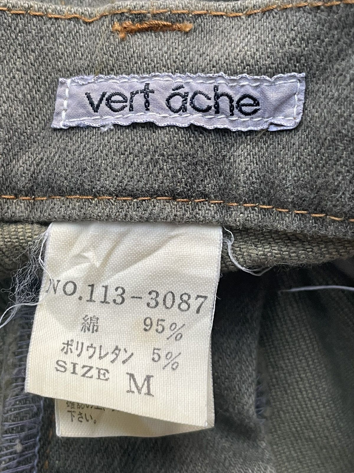 Designer Vintage Vert Ache Denim Size 31" - 9 Thumbnail