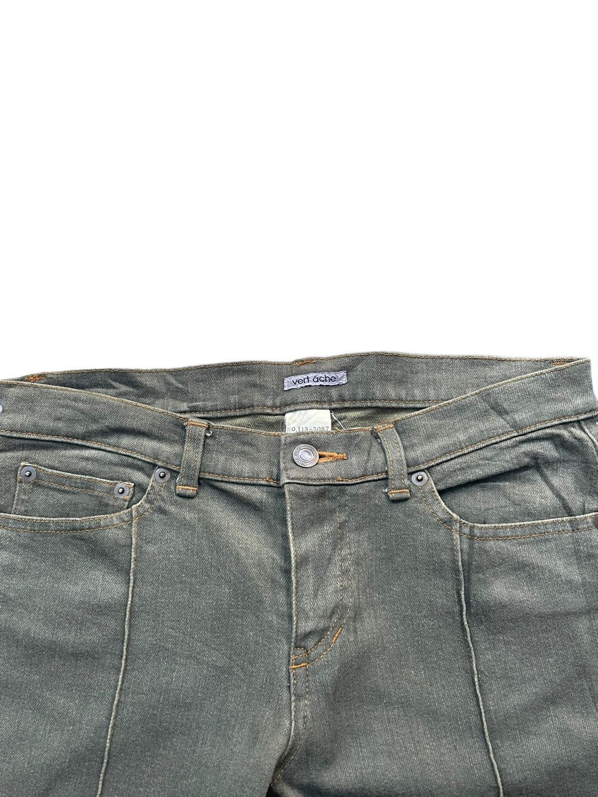 Designer Vintage Vert Ache Denim Size 31" - 4 Thumbnail