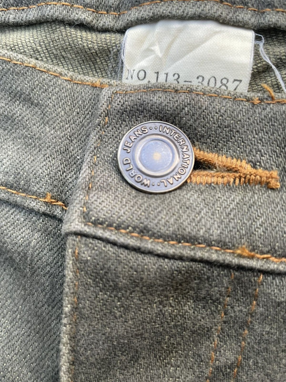 Designer Vintage Vert Ache Denim Size 31" - 11 Thumbnail