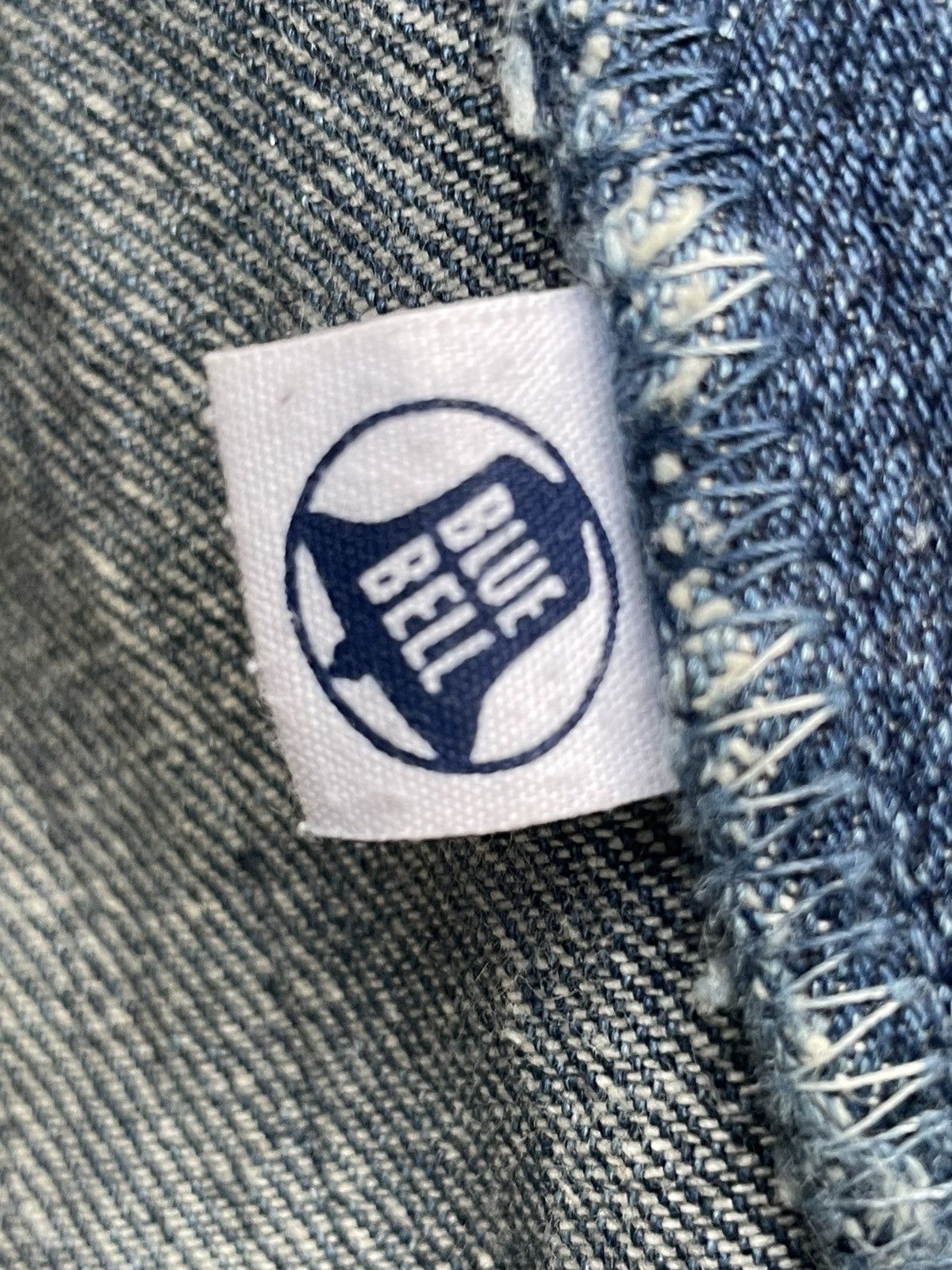 Japanese Brand Vintage Maverick Blue Bell Aging Faded Wash Denim Size US 32 / EU 48 - 20 Thumbnail